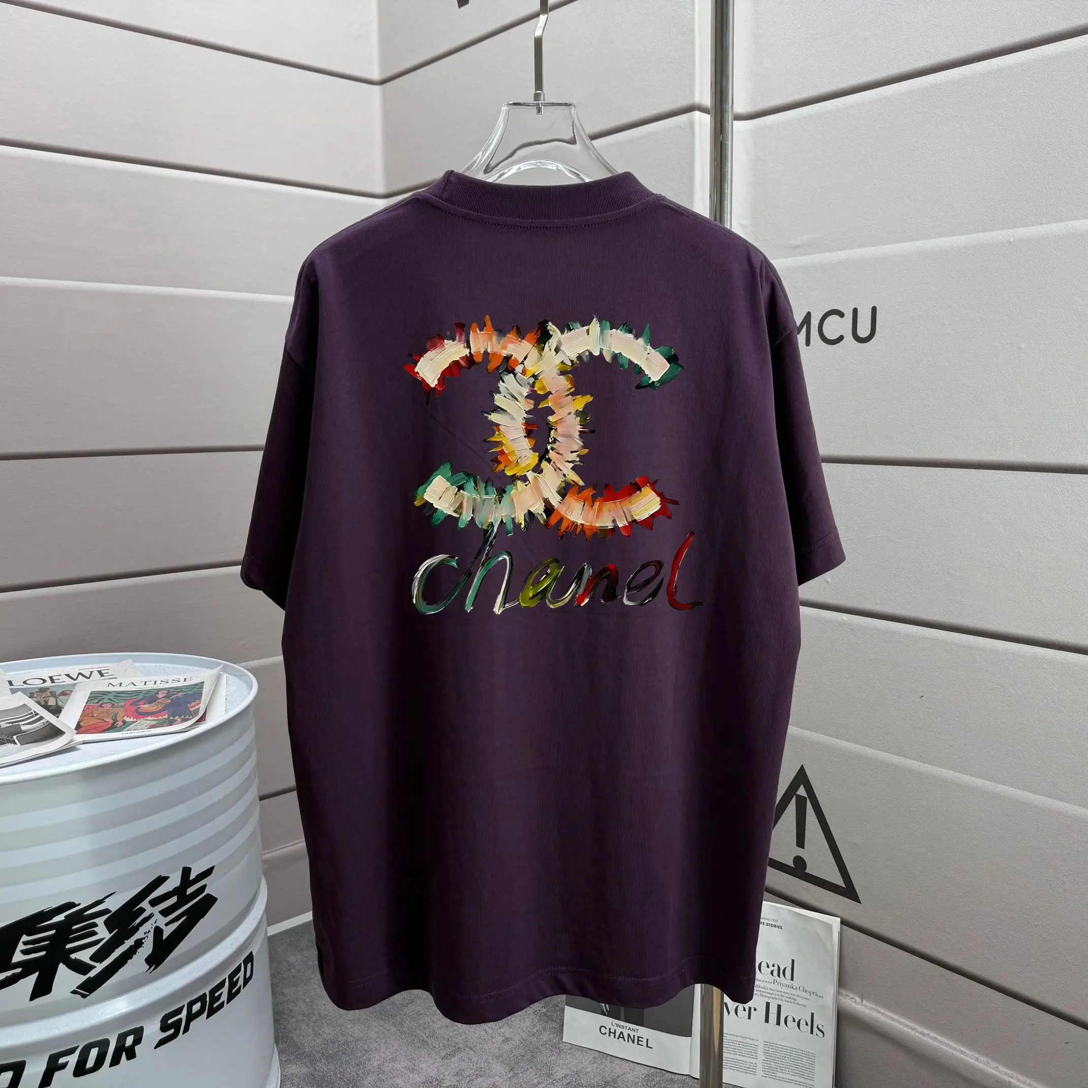 Logo Print Cotton Jersey T-Shirt D13012464