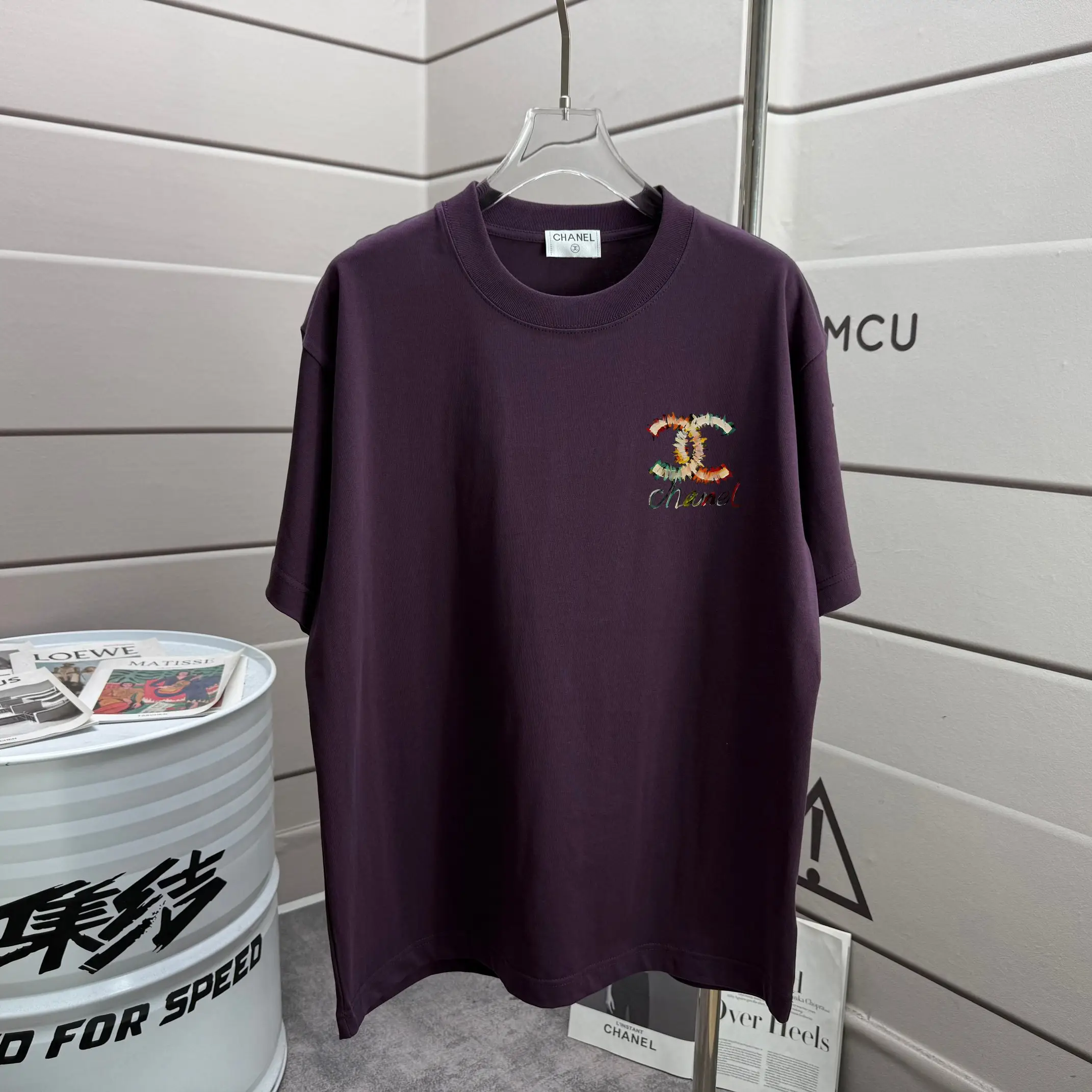 Logo Print Cotton Jersey T-Shirt D13012464 — view 2