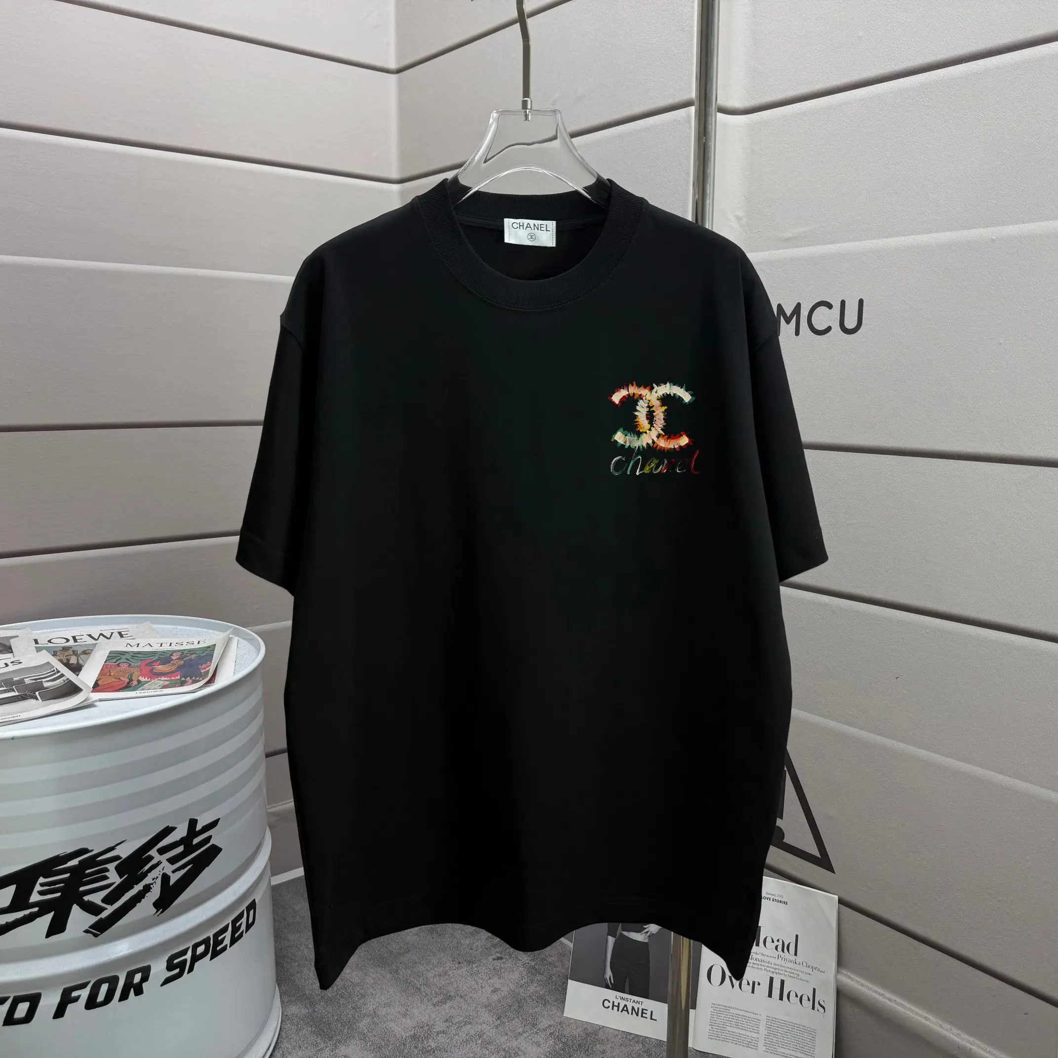 Logo Graphic Print Cotton T-Shirt D13012463 — view 2