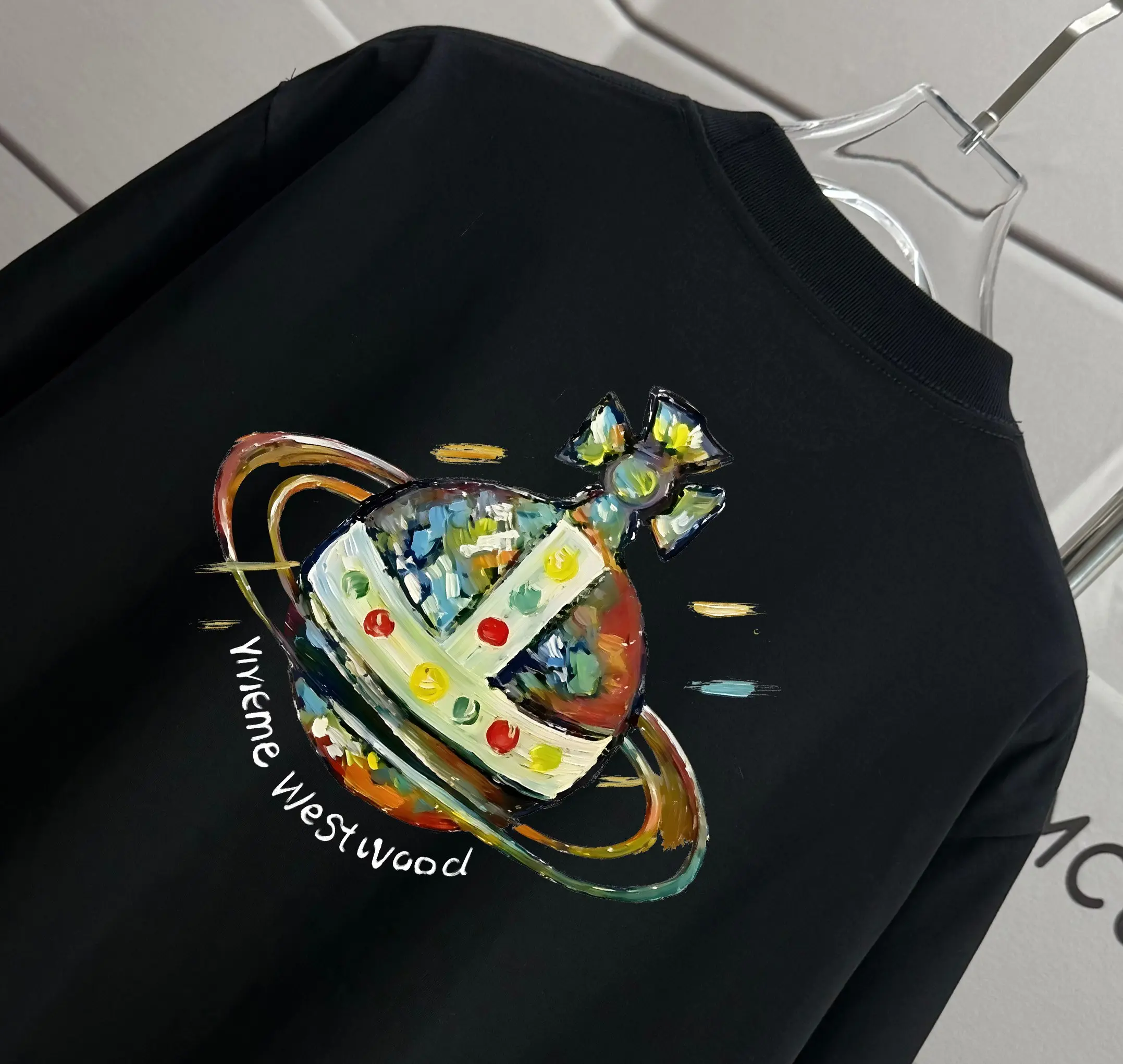 Orb Graphic Print Cotton T-Shirt D13012598 — view 3