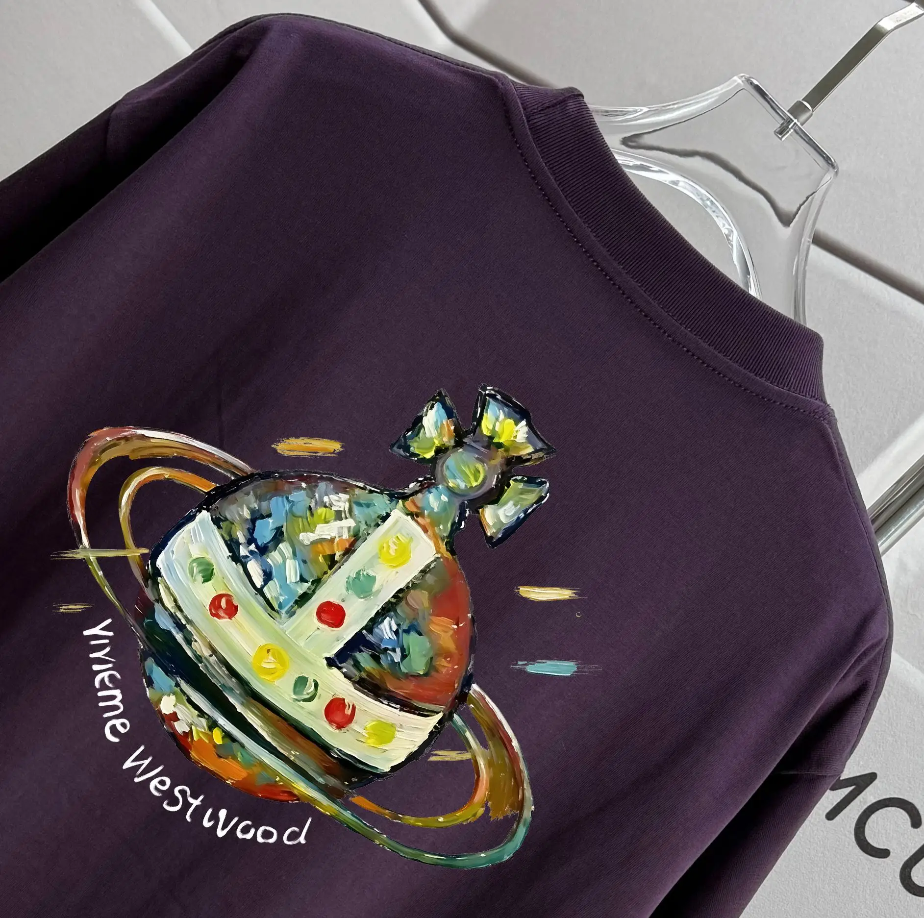 Orb Graphic Print Cotton T-Shirt D13012460 — view 3