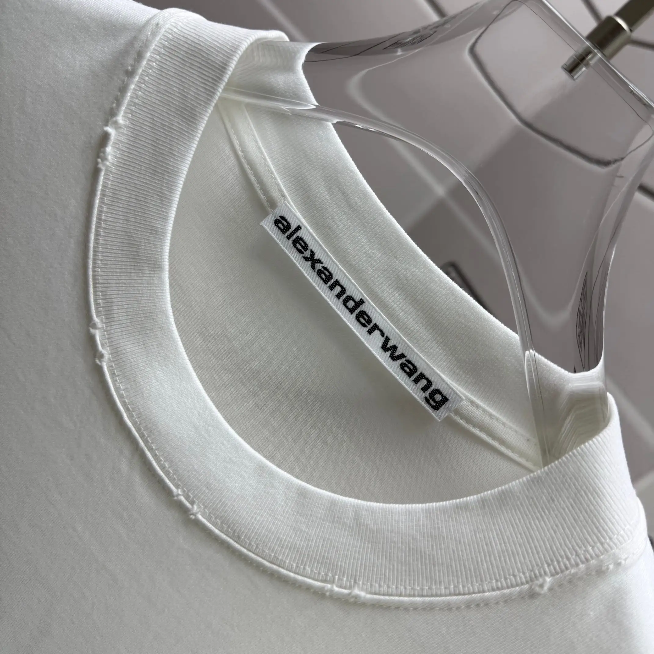 Distressed Logo Cotton T-Shirt D14012557 — view 5