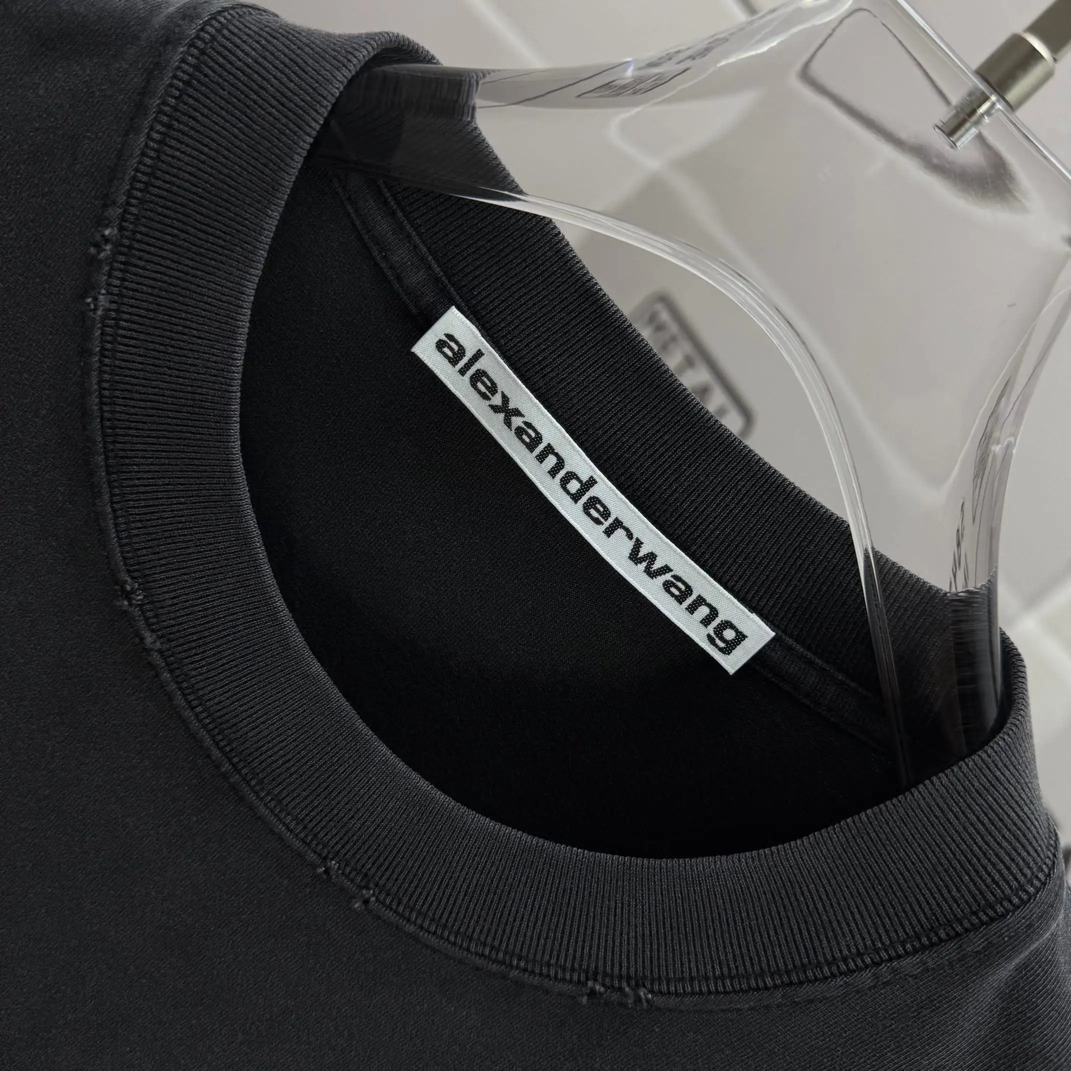 Logo Print Washed Cotton T-Shirt D14012558 — view 5