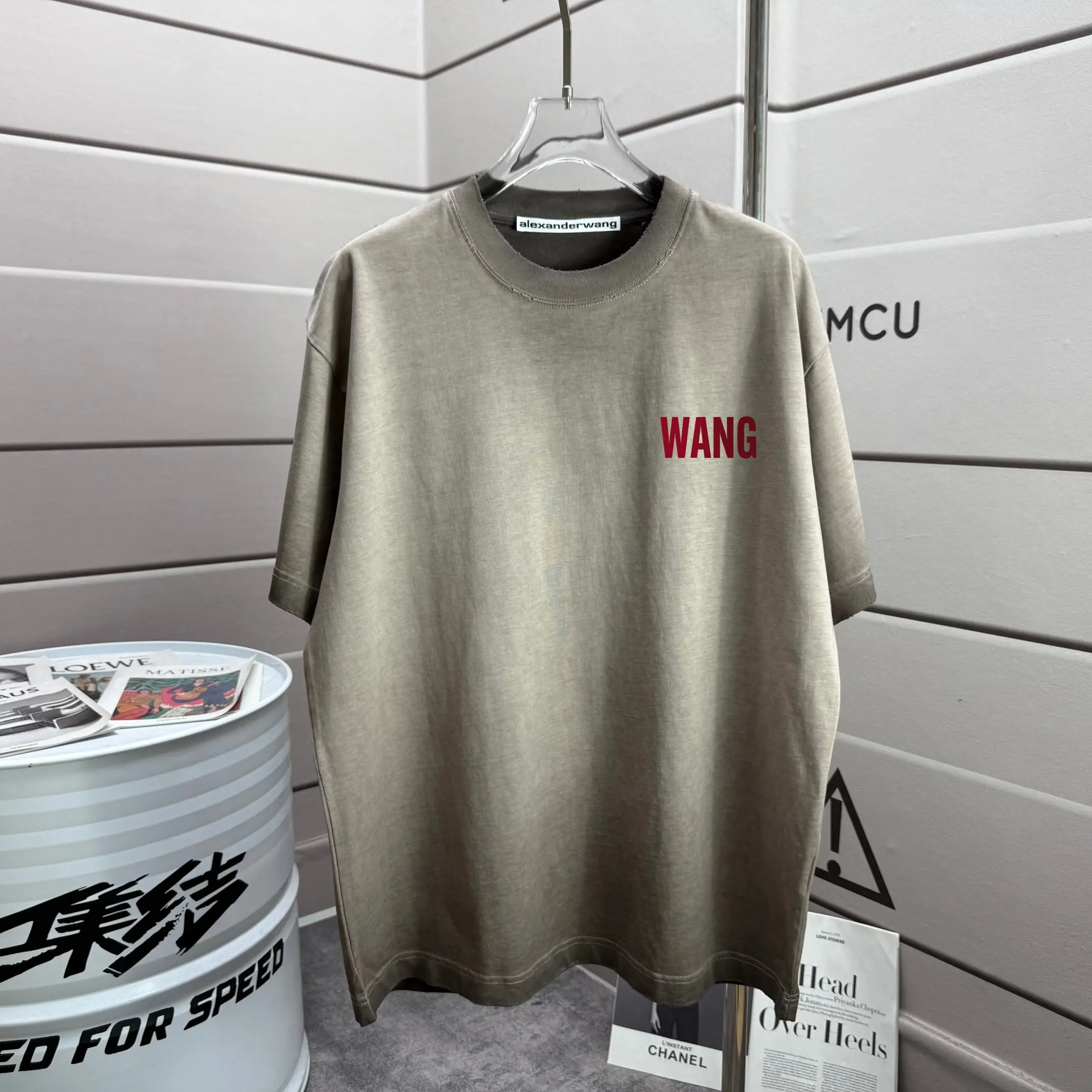 Washed Logo-Print Cotton T-Shirt D14012560