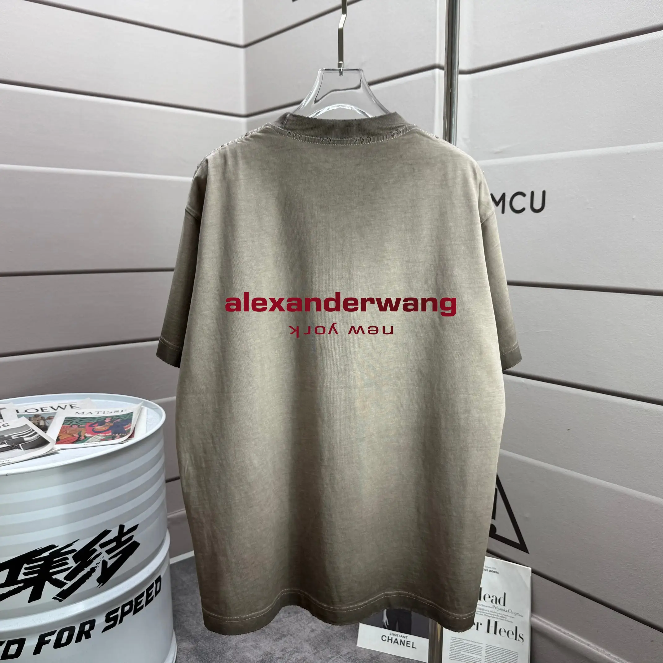 Washed Logo-Print Cotton T-Shirt D14012560 — view 2