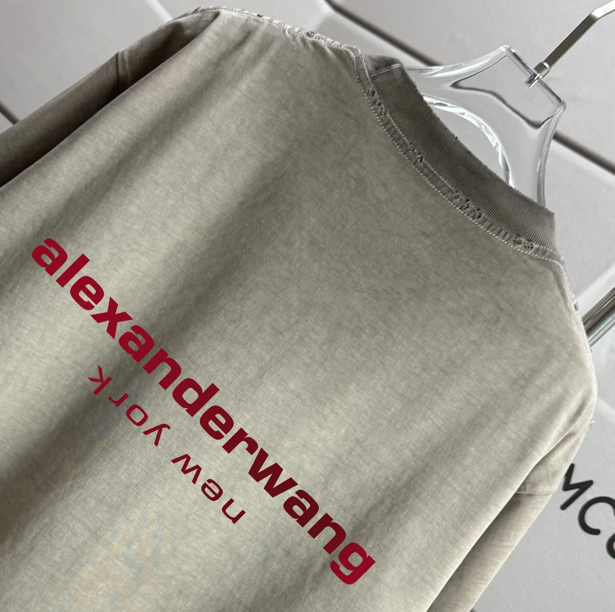 Washed Logo-Print Cotton T-Shirt D14012560 — view 3