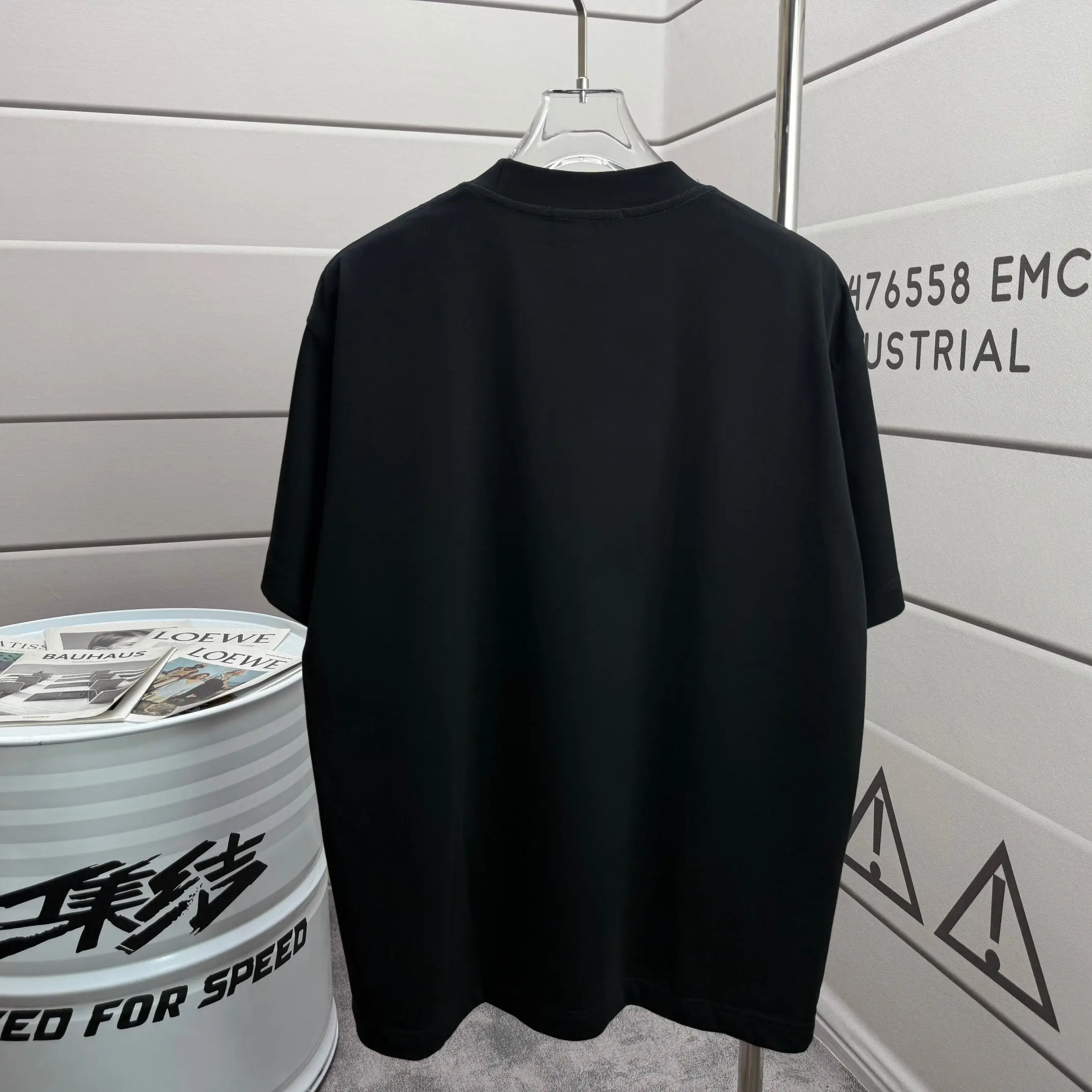 Logo-Flocked Cotton Jersey T-Shirt D14012545 — view 2