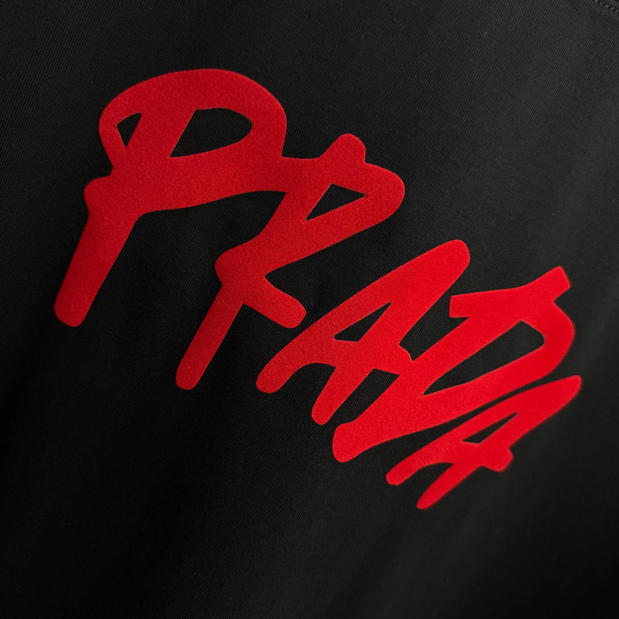Logo-Flocked Cotton Jersey T-Shirt D14012545 — view 5