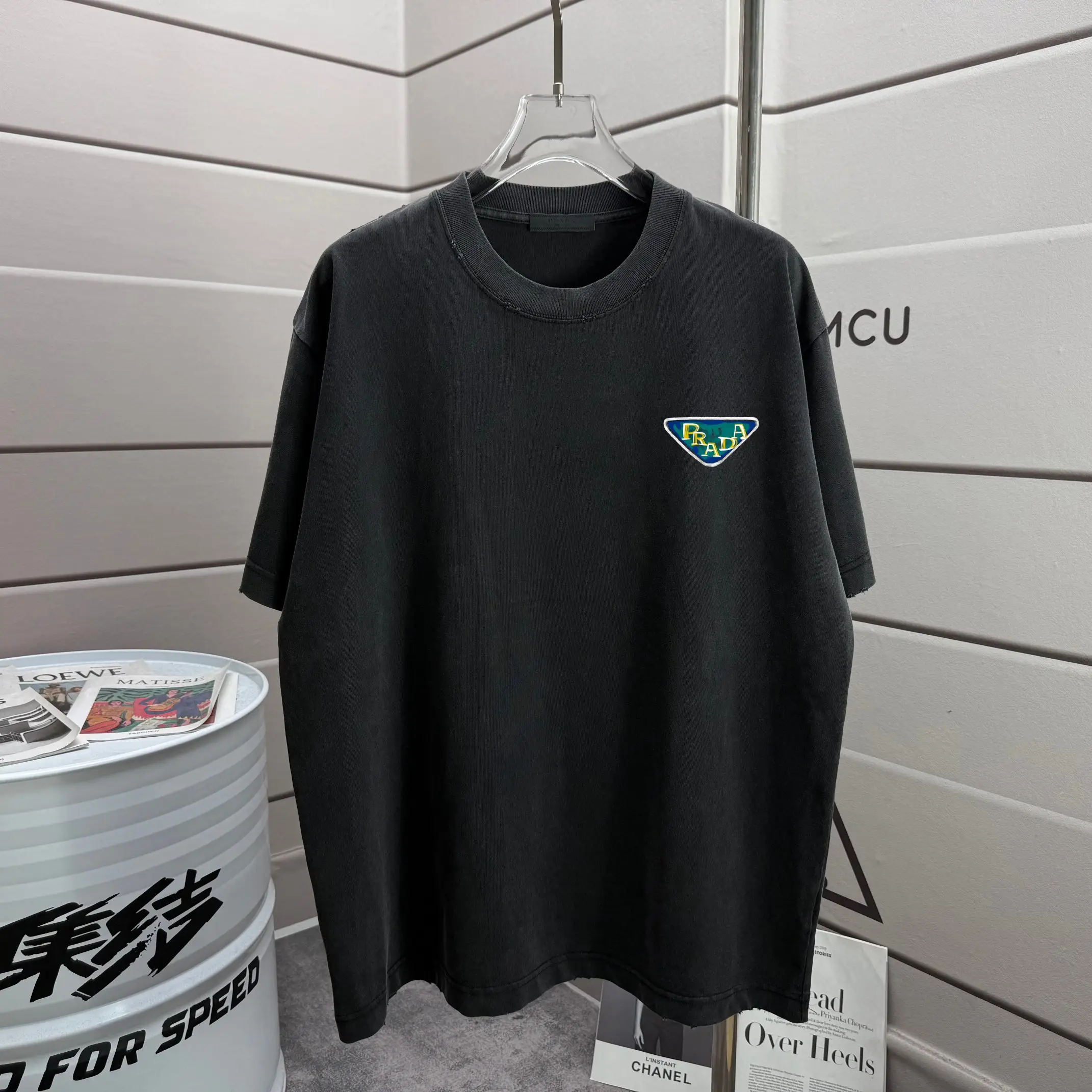 Logo Graphic Washed Cotton T-Shirt D14015595 — view 2