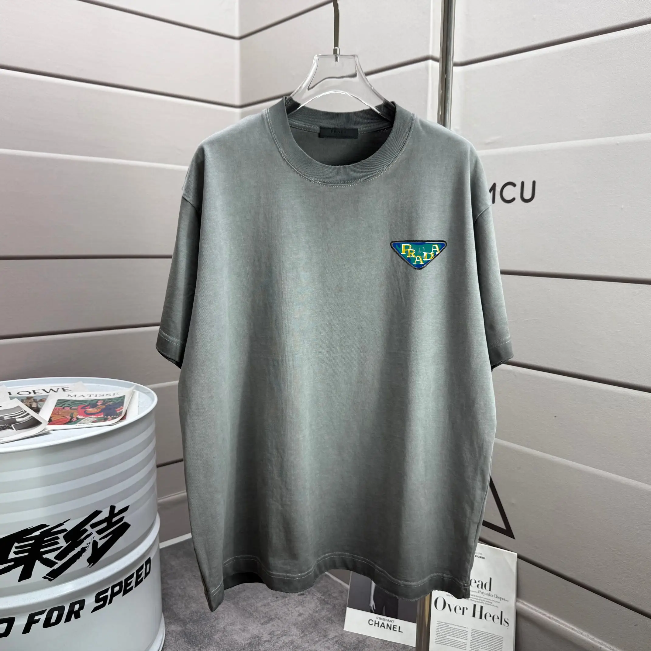 Logo Graphic Washed Cotton T-Shirt D14015597 — view 2