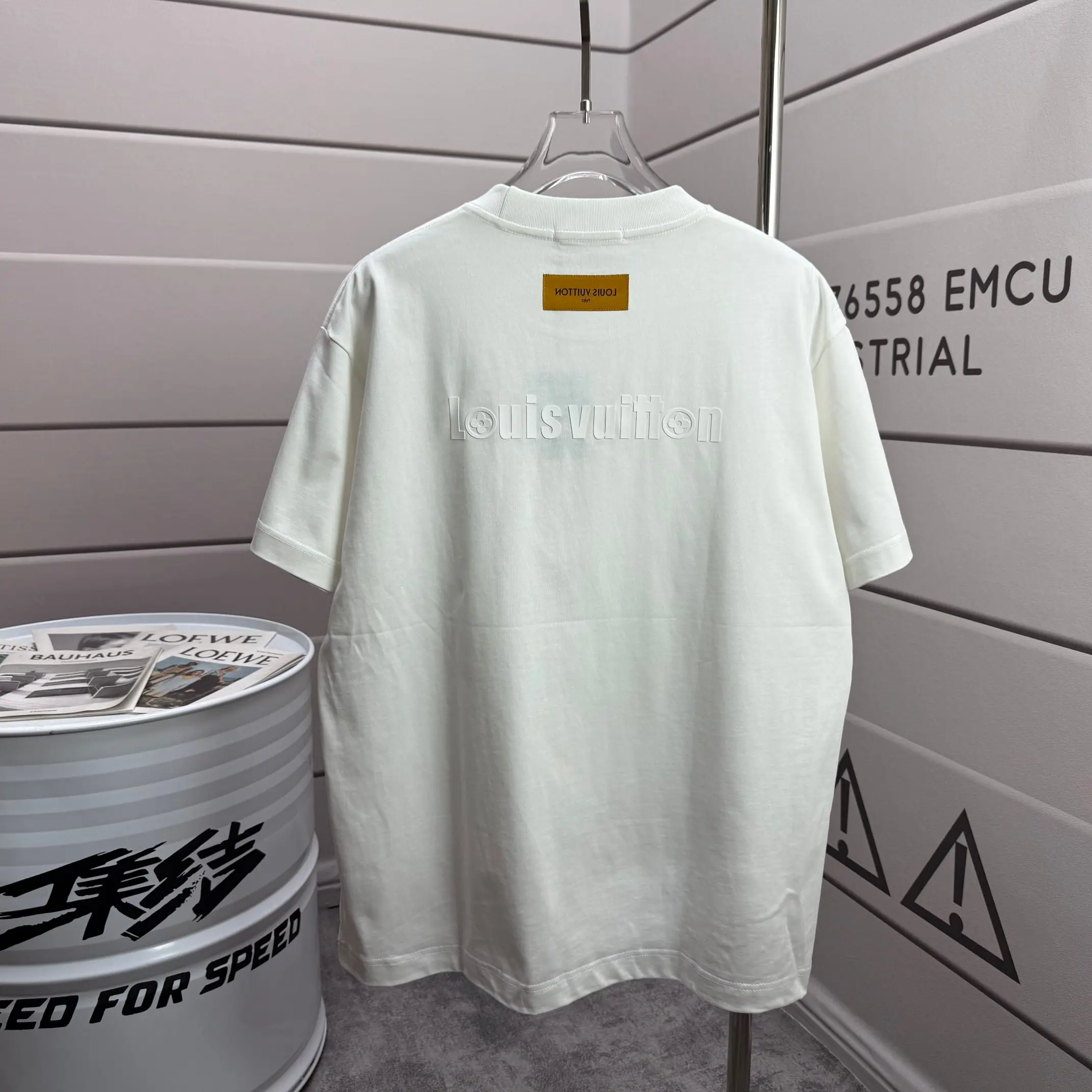Embossed Logo Cotton T-Shirt D14015536 — view 2