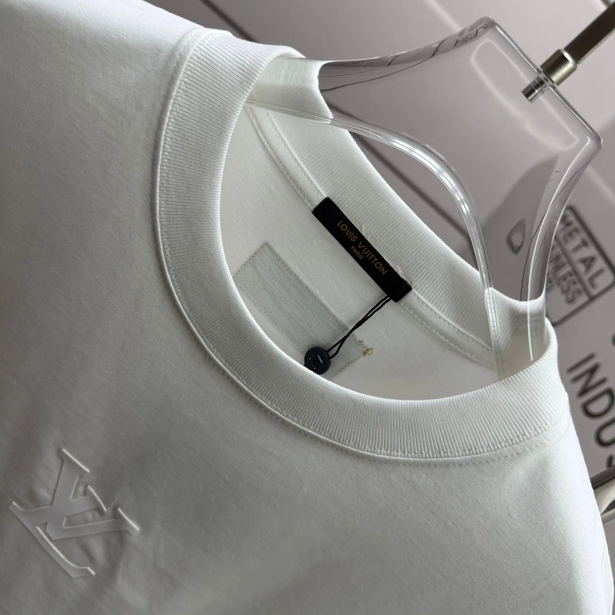 Embossed Logo Cotton T-Shirt D14015536 — view 3