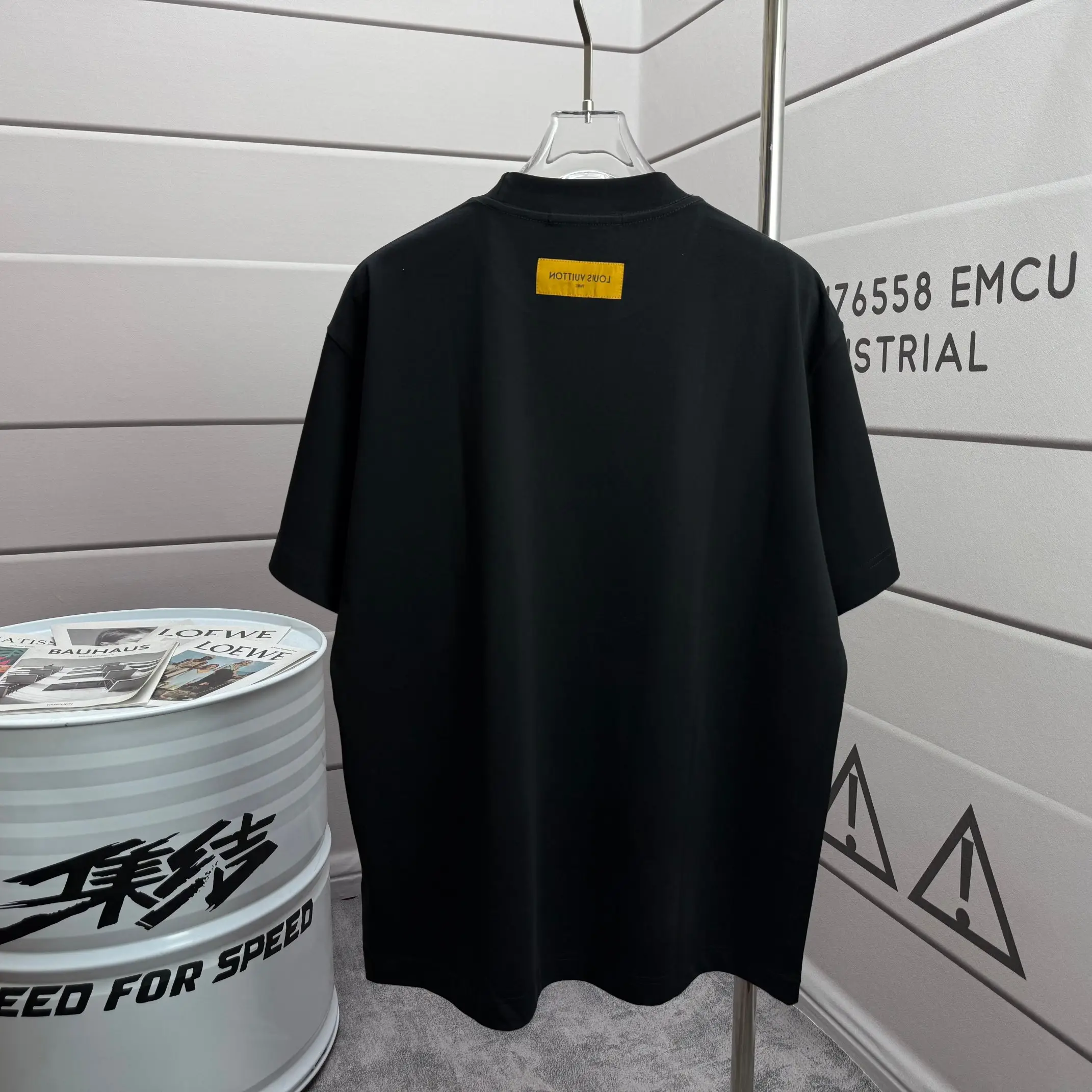 Logo Print Cotton Jersey T-Shirt D14015540 — view 2