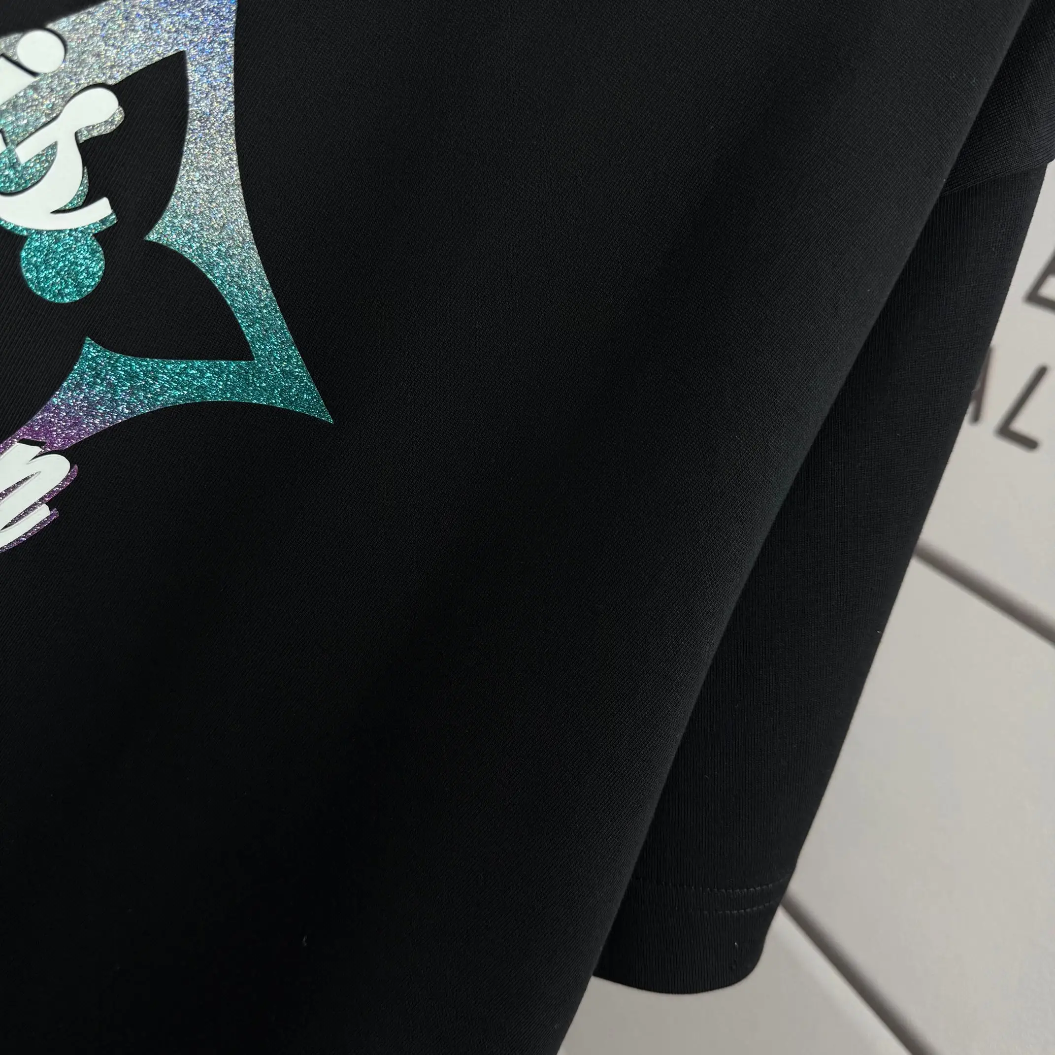 Logo Print Cotton Jersey T-Shirt D14015540 — view 6