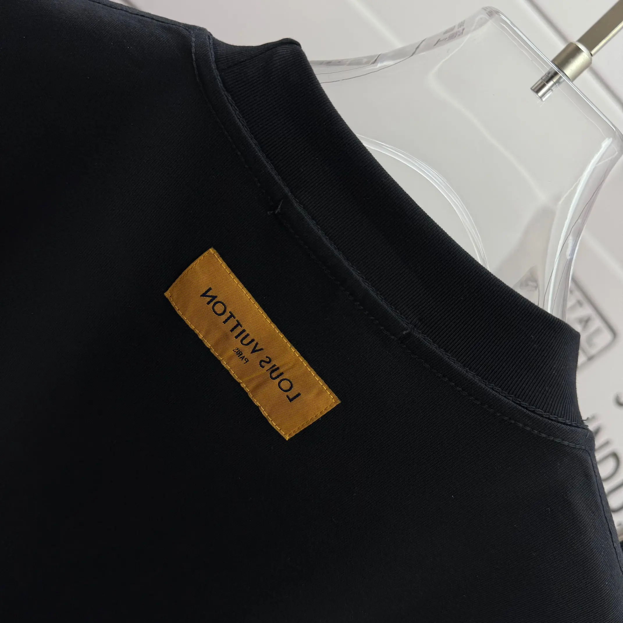 Logo Print Cotton Jersey T-Shirt D14015540 — view 8