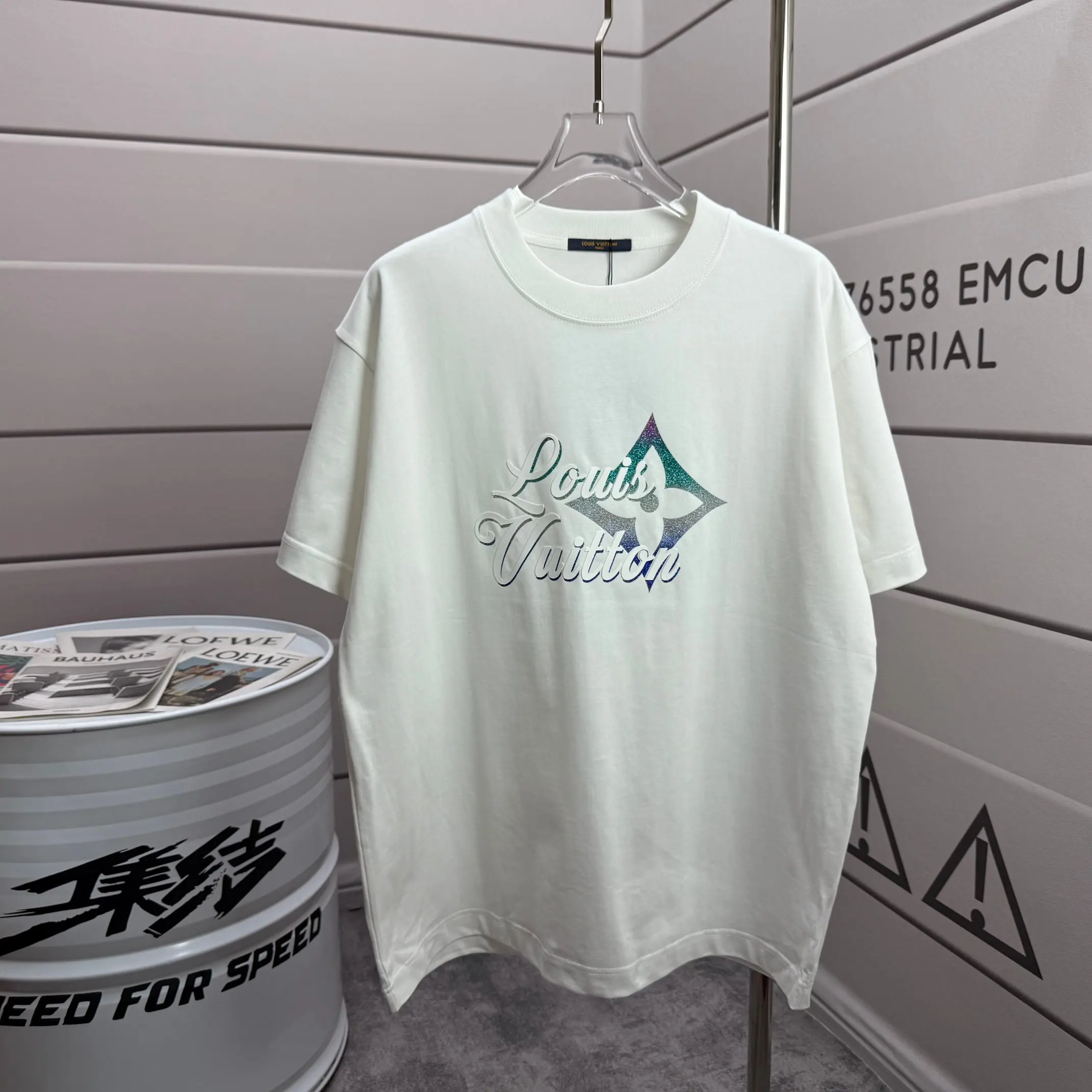 Logo Graphic Cotton Jersey T-Shirt D14015539
