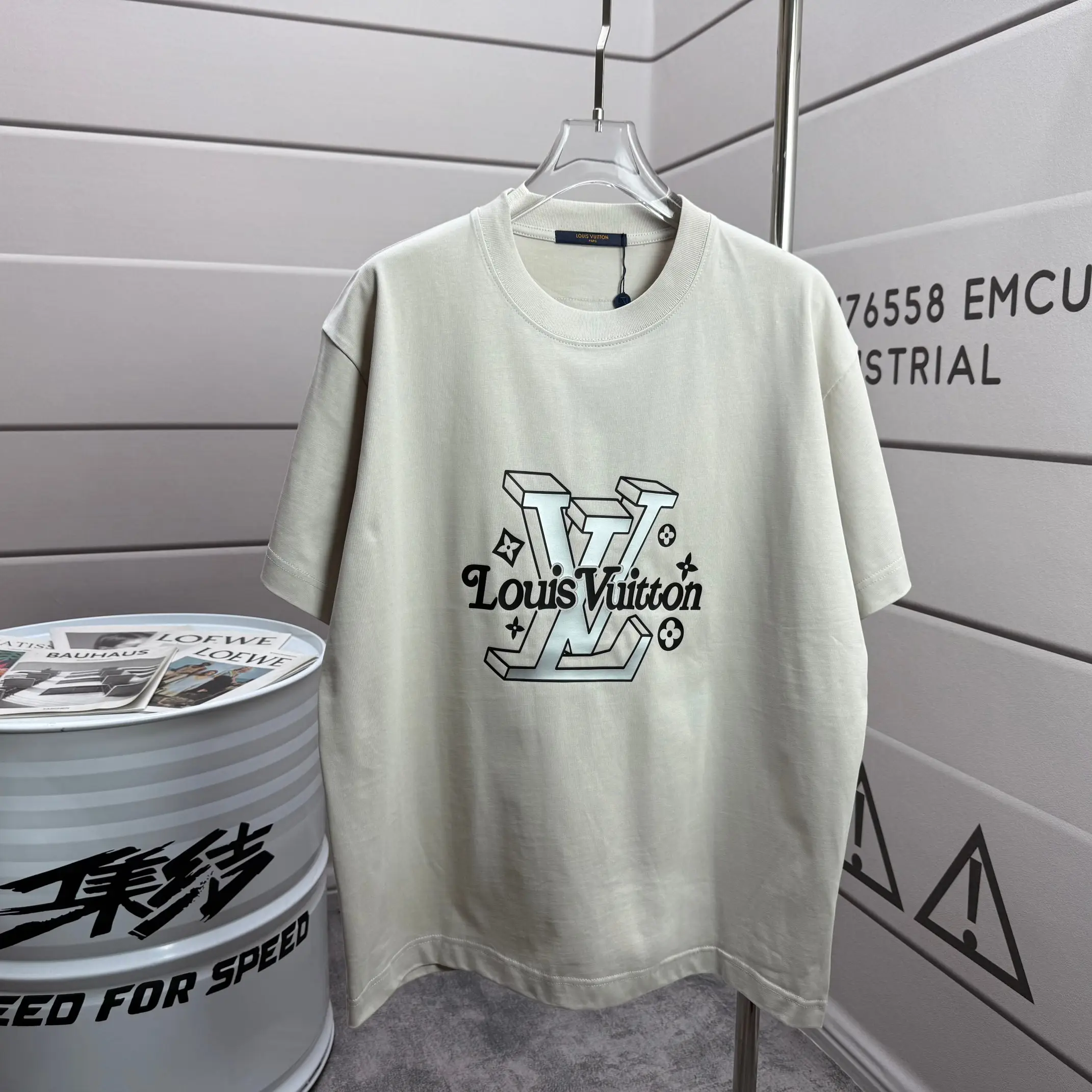 Logo Graphic Cotton Jersey T-Shirt D14015535