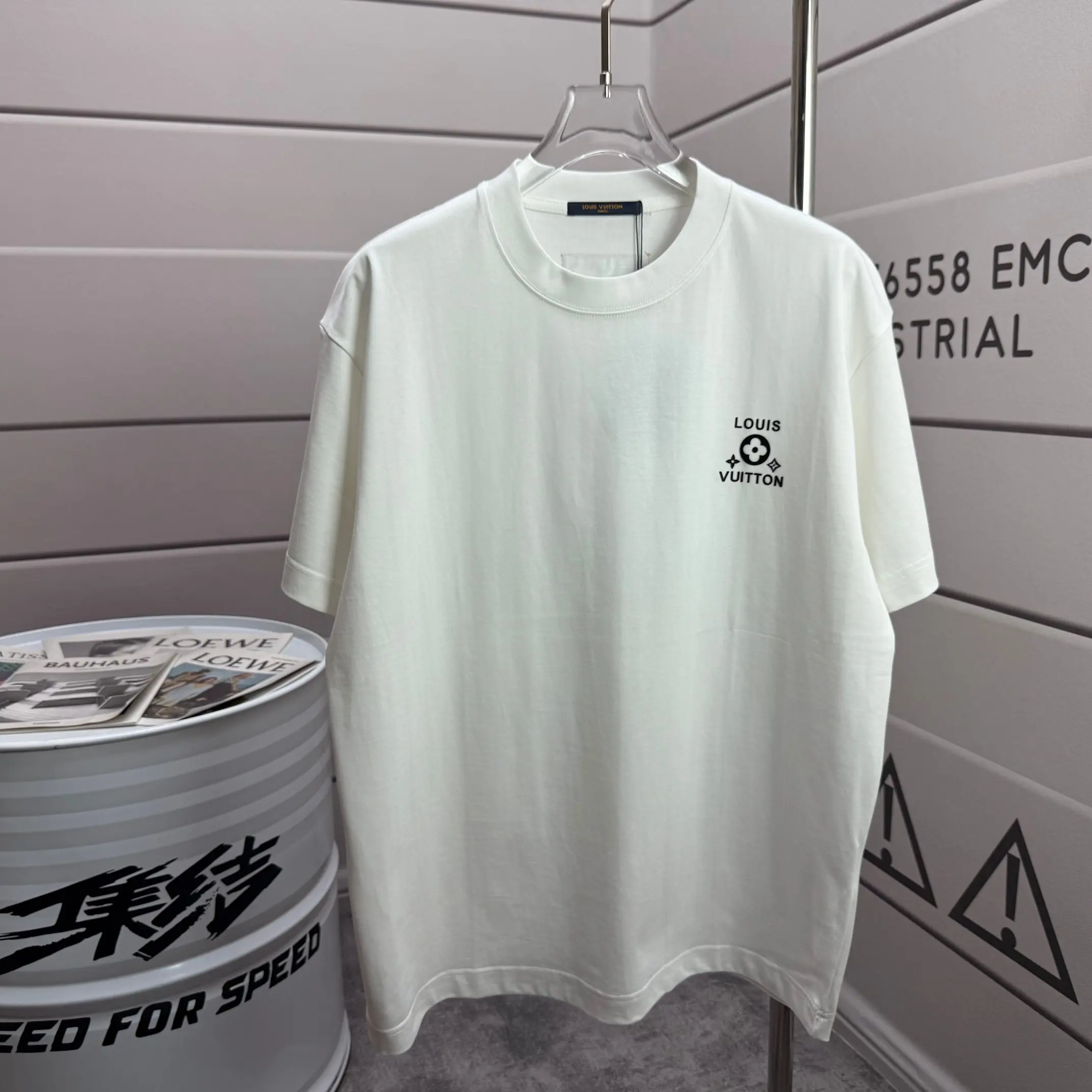 Logo Print Cotton Jersey T-Shirt D14012546 — view 2