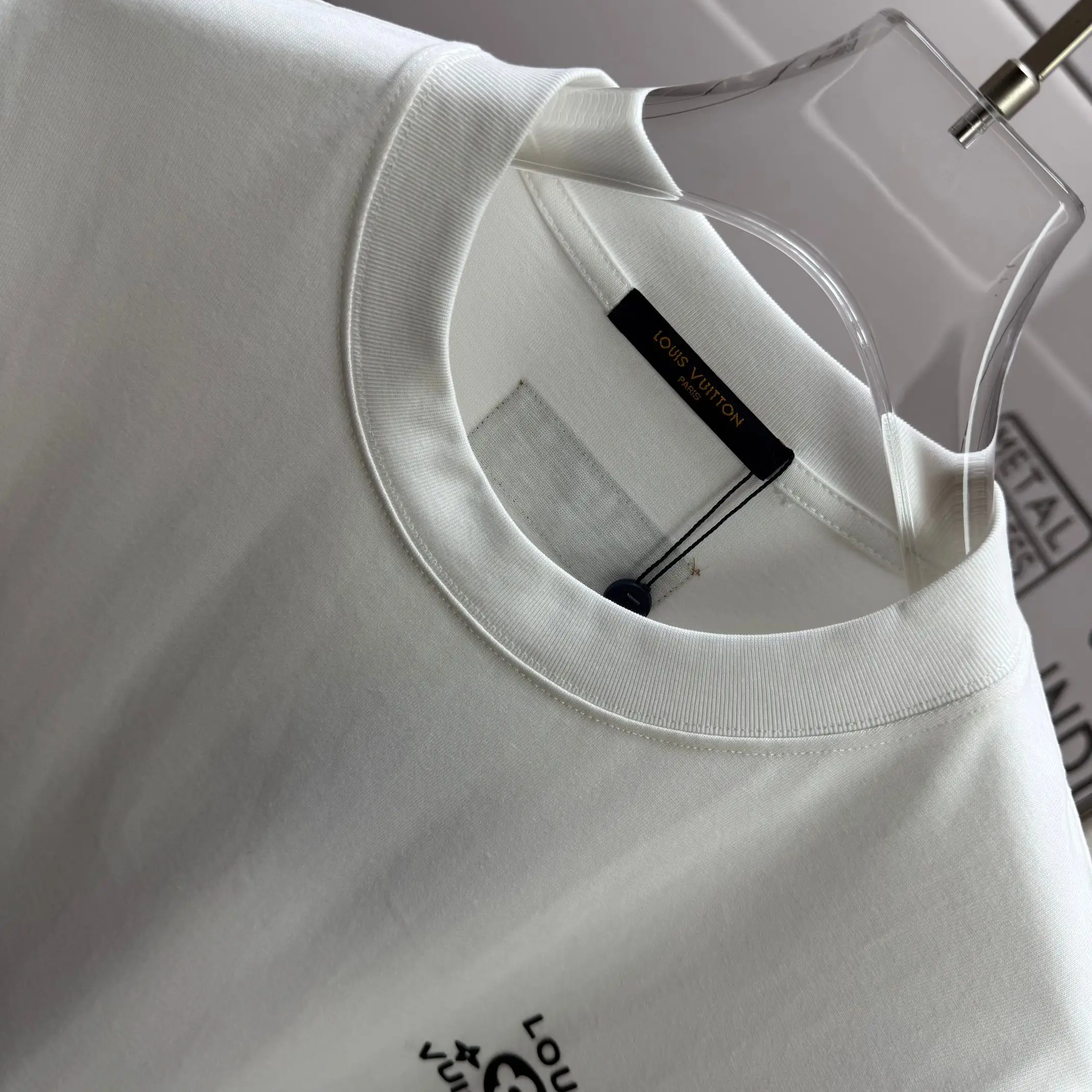 Logo Print Cotton Jersey T-Shirt D14012546 — view 3