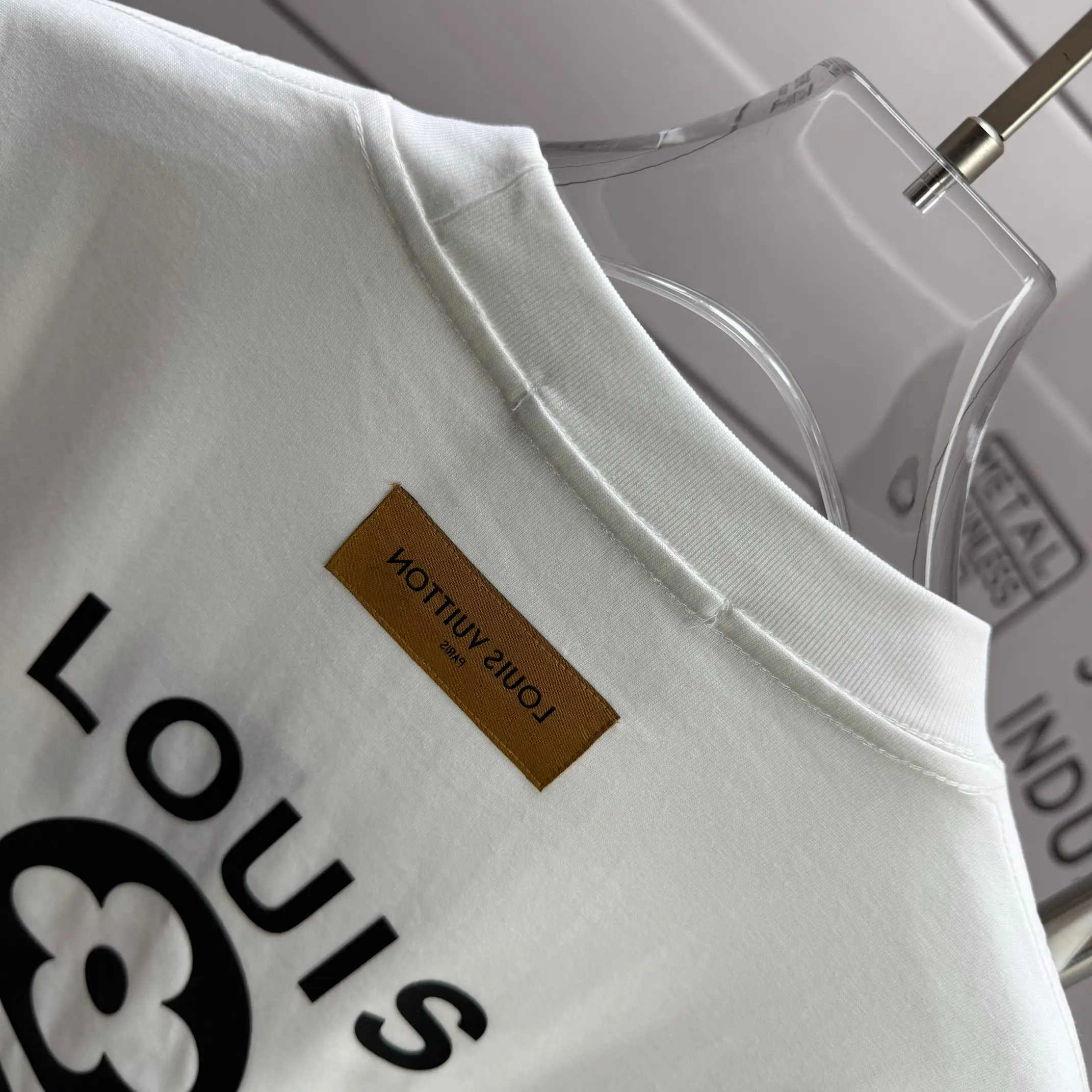 Logo Print Cotton Jersey T-Shirt D14012546 — view 8