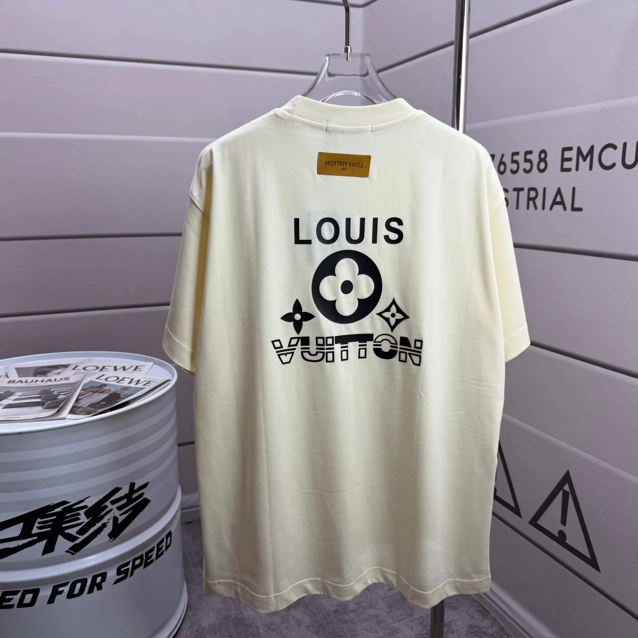 Logo Print Cotton Jersey T-Shirt D14012548