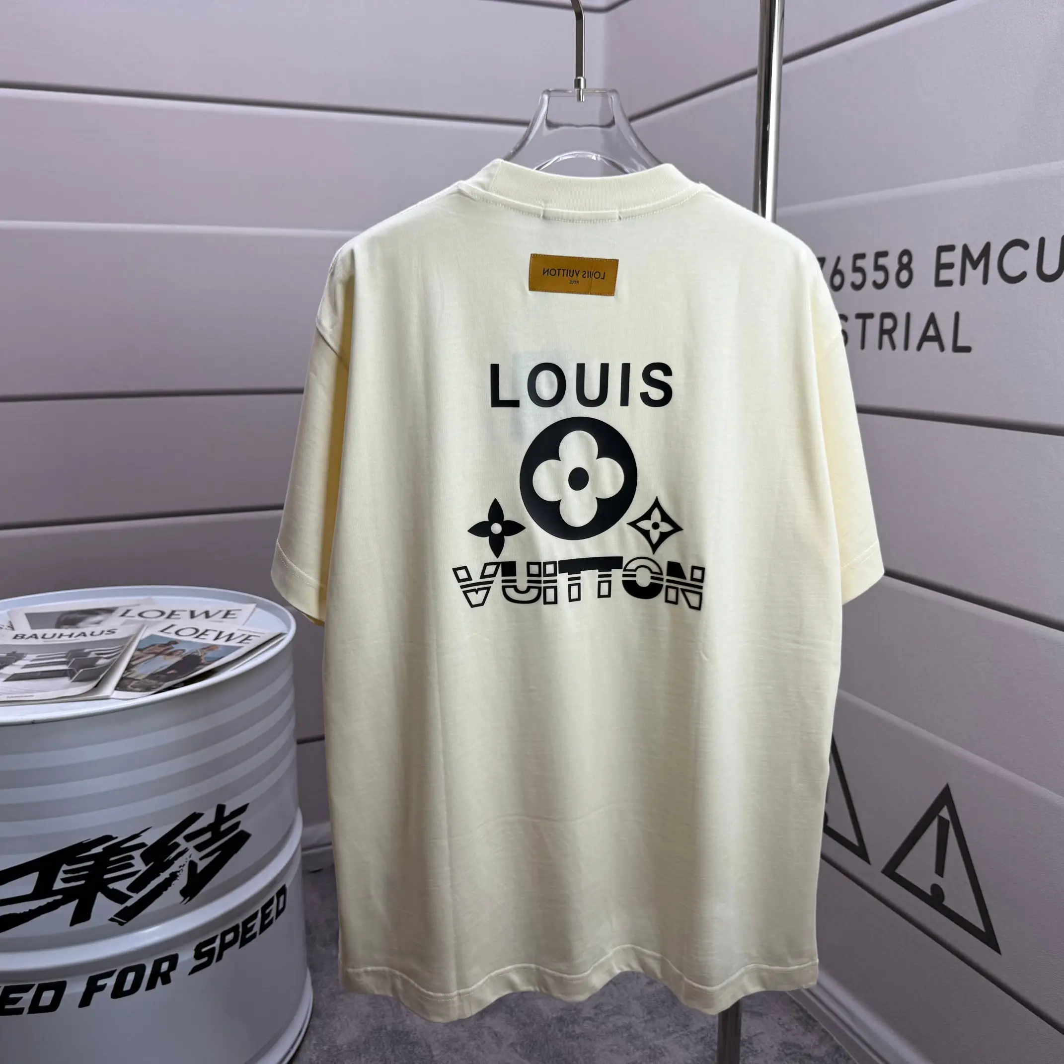 Logo Print Cotton Jersey T-Shirt D14012548
