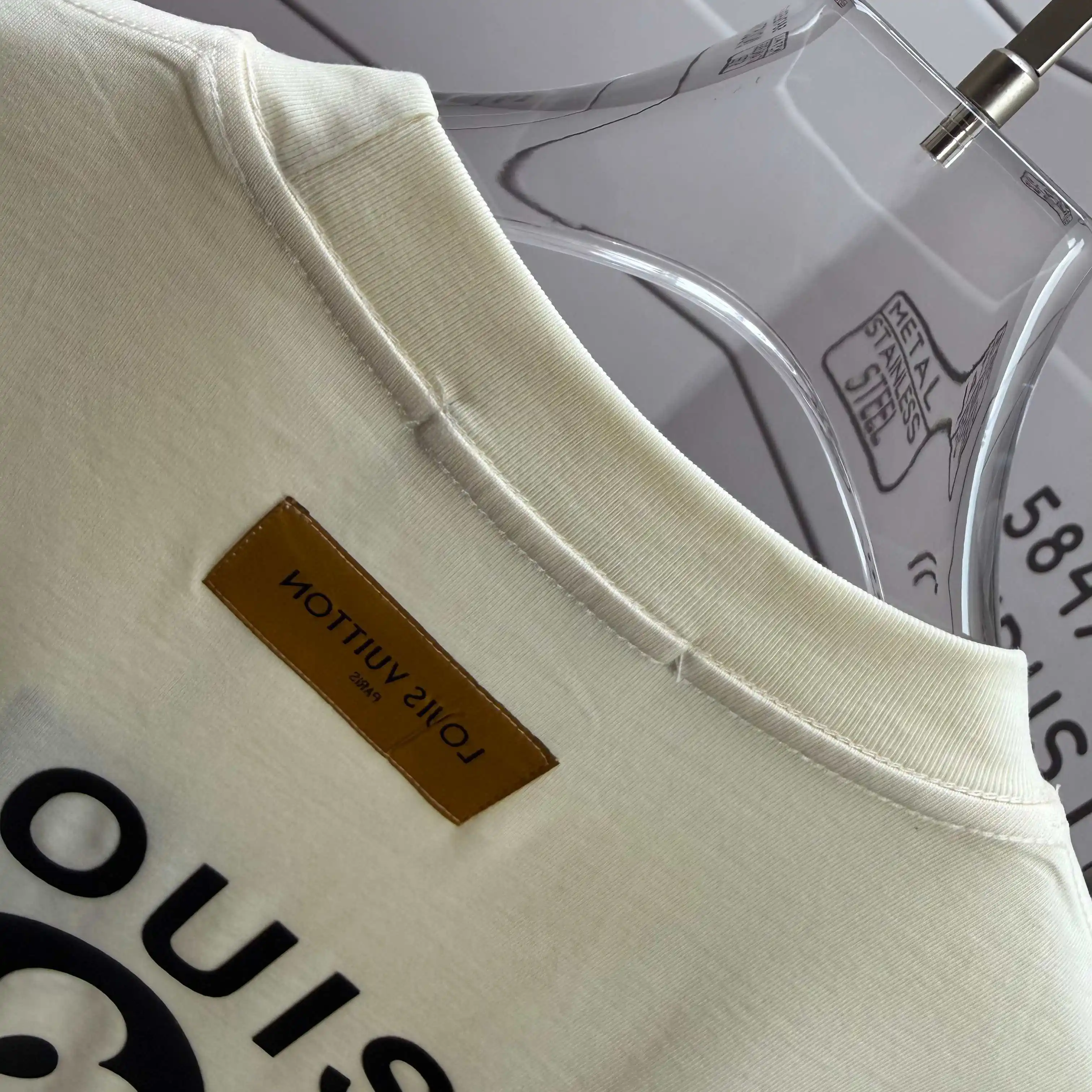 Logo Print Cotton Jersey T-Shirt D14012548 — view 8