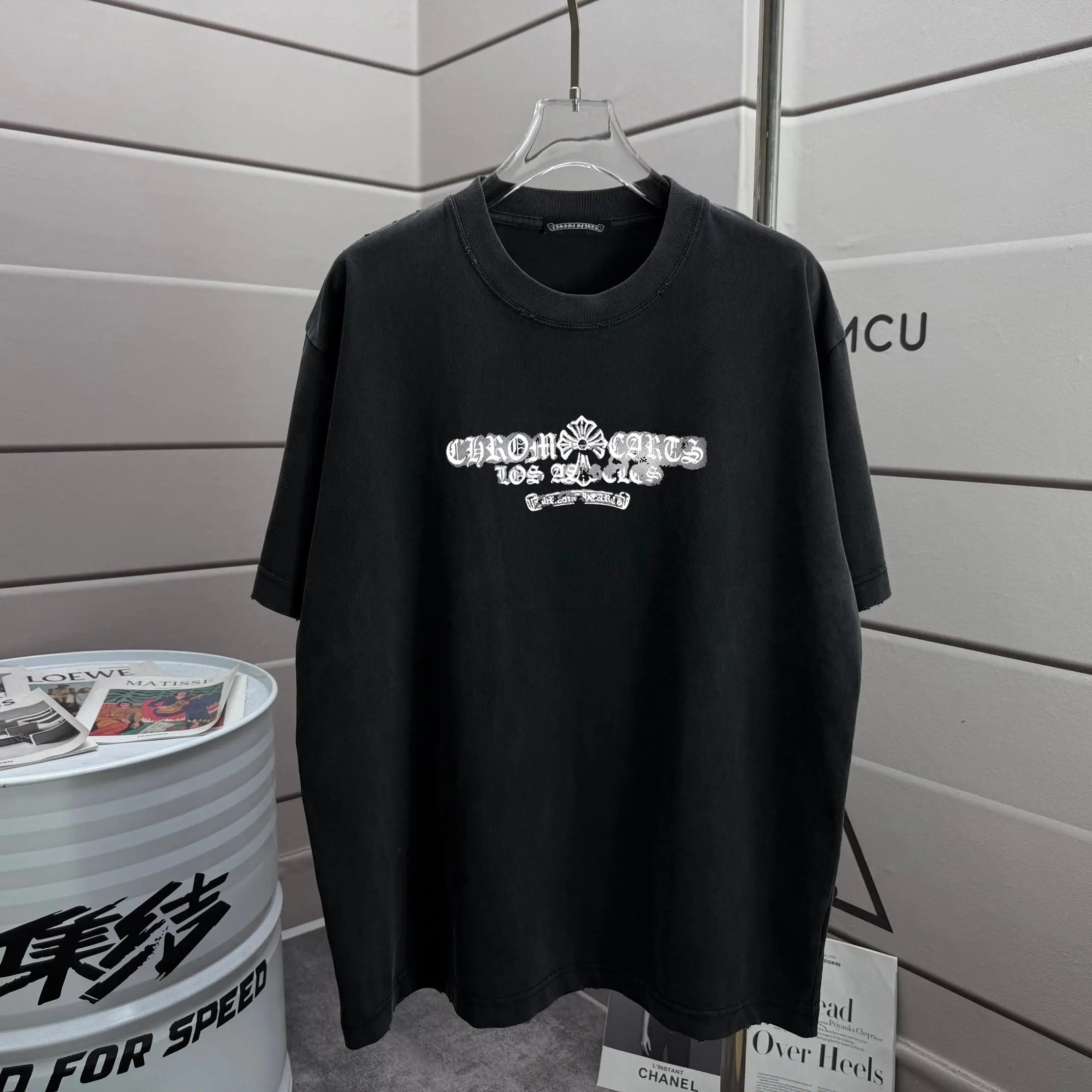 Logo Graphic Washed Cotton T-Shirt D14015611 — view 2