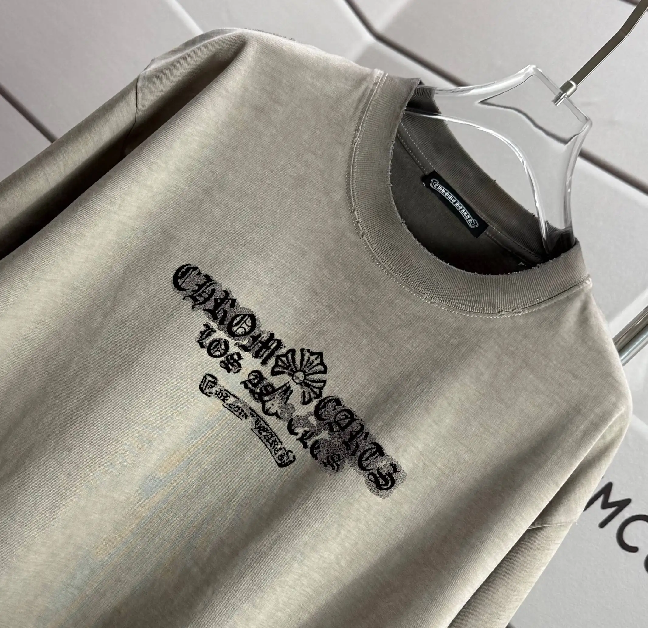 Logo Graphic Washed Cotton T-Shirt D14015614 — view 3