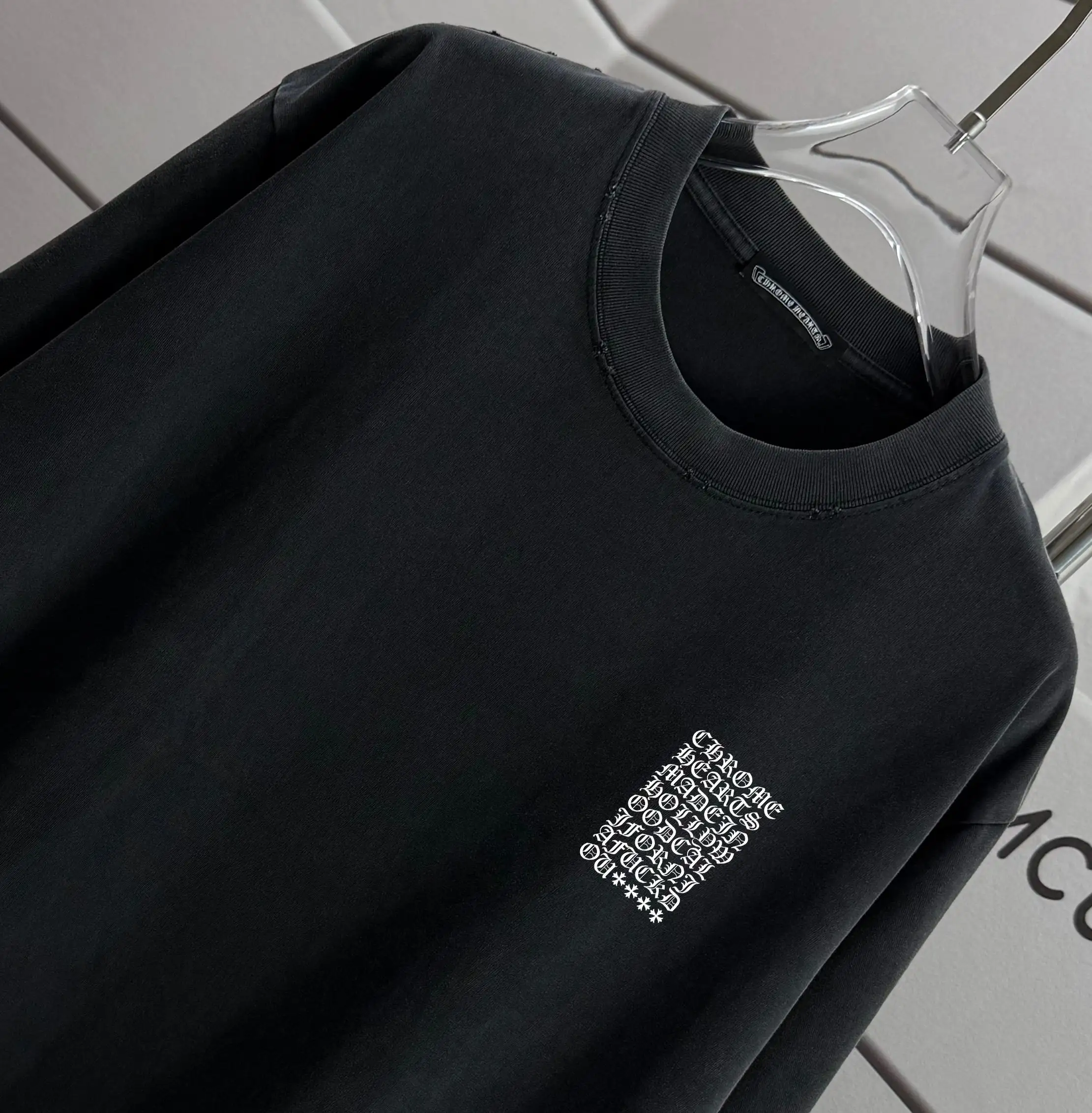 Logo-Print Washed Cotton T-Shirt D14015607 — view 3