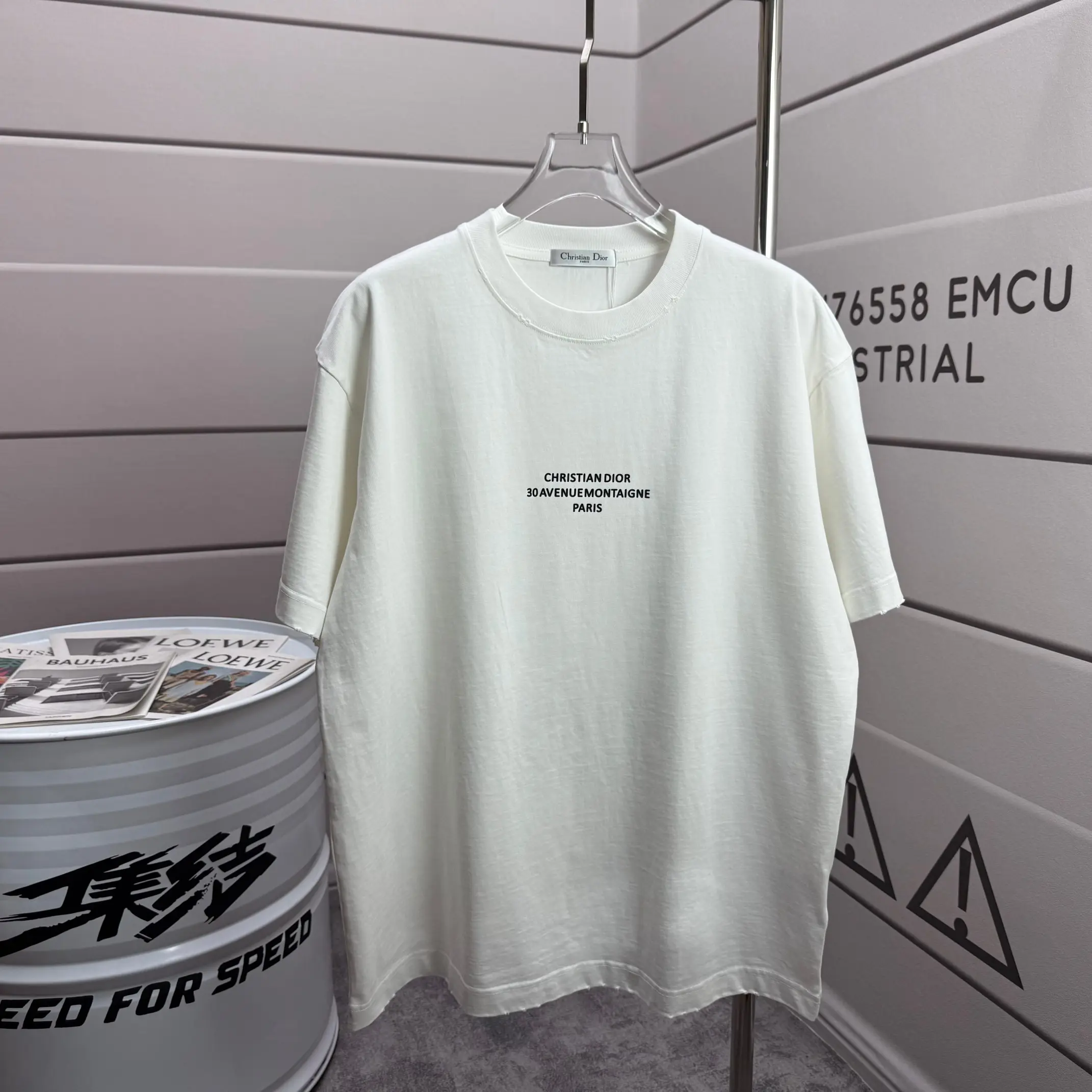30 Avenue Montaigne Logo Cotton T-Shirt D14015531
