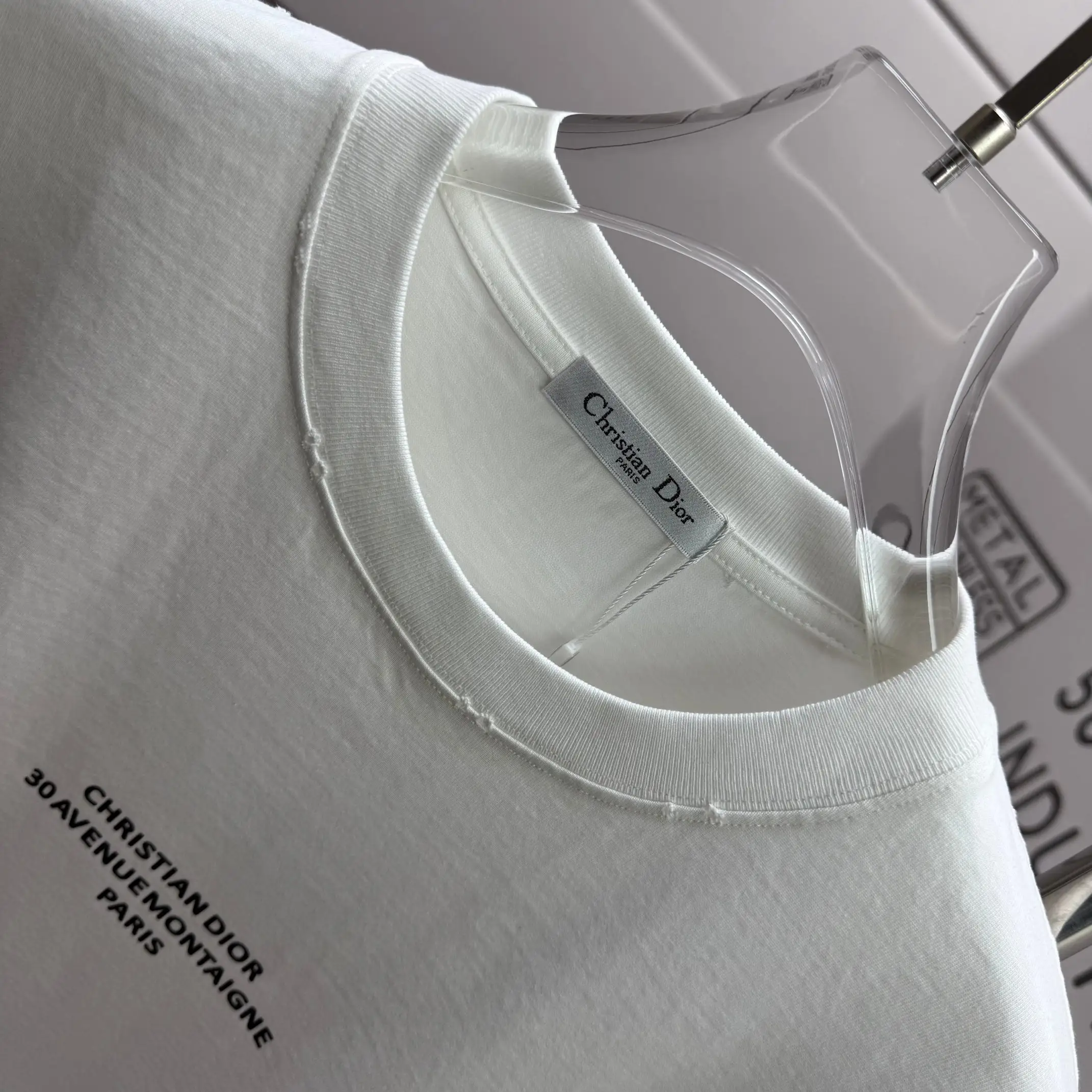 30 Avenue Montaigne Logo Cotton T-Shirt D14015531 — view 3