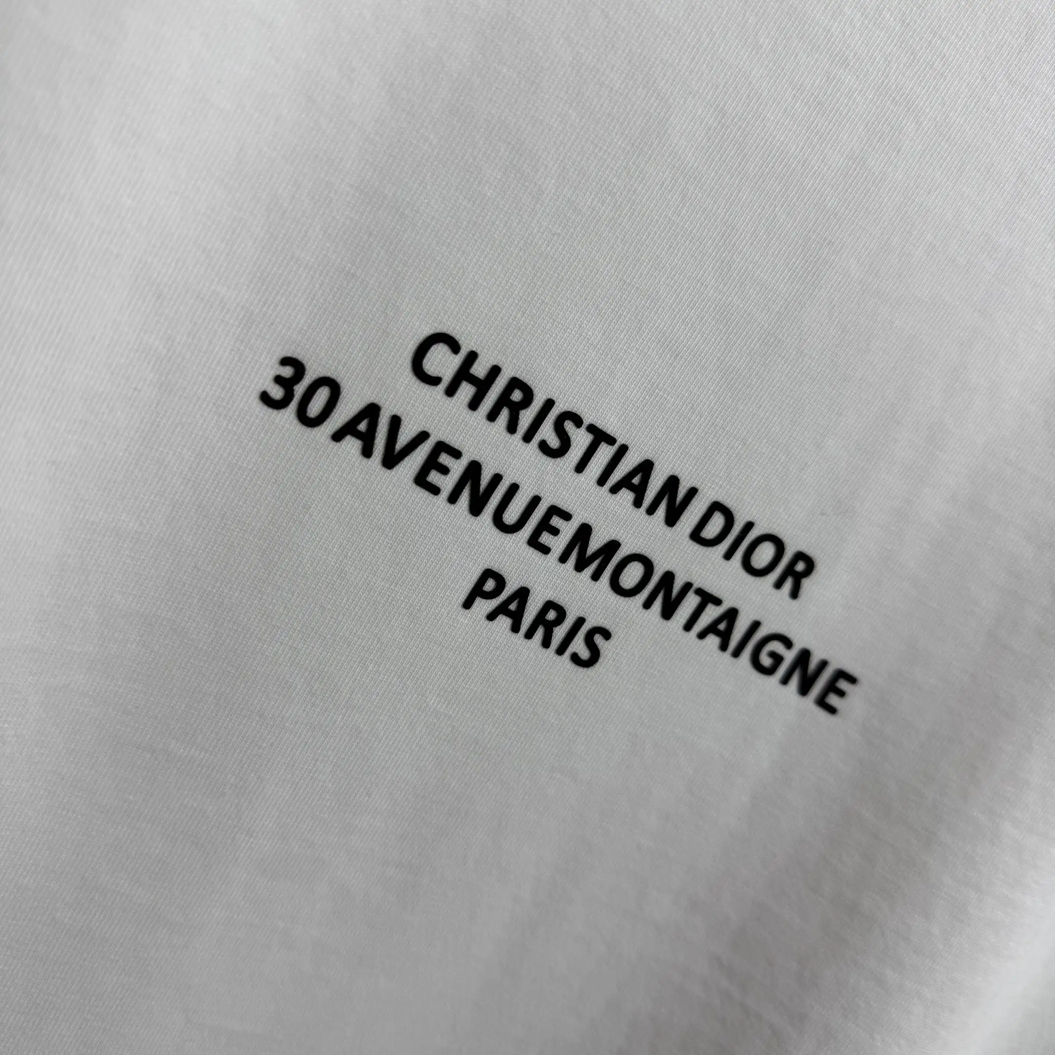 30 Avenue Montaigne Logo Cotton T-Shirt D14015531 — view 5