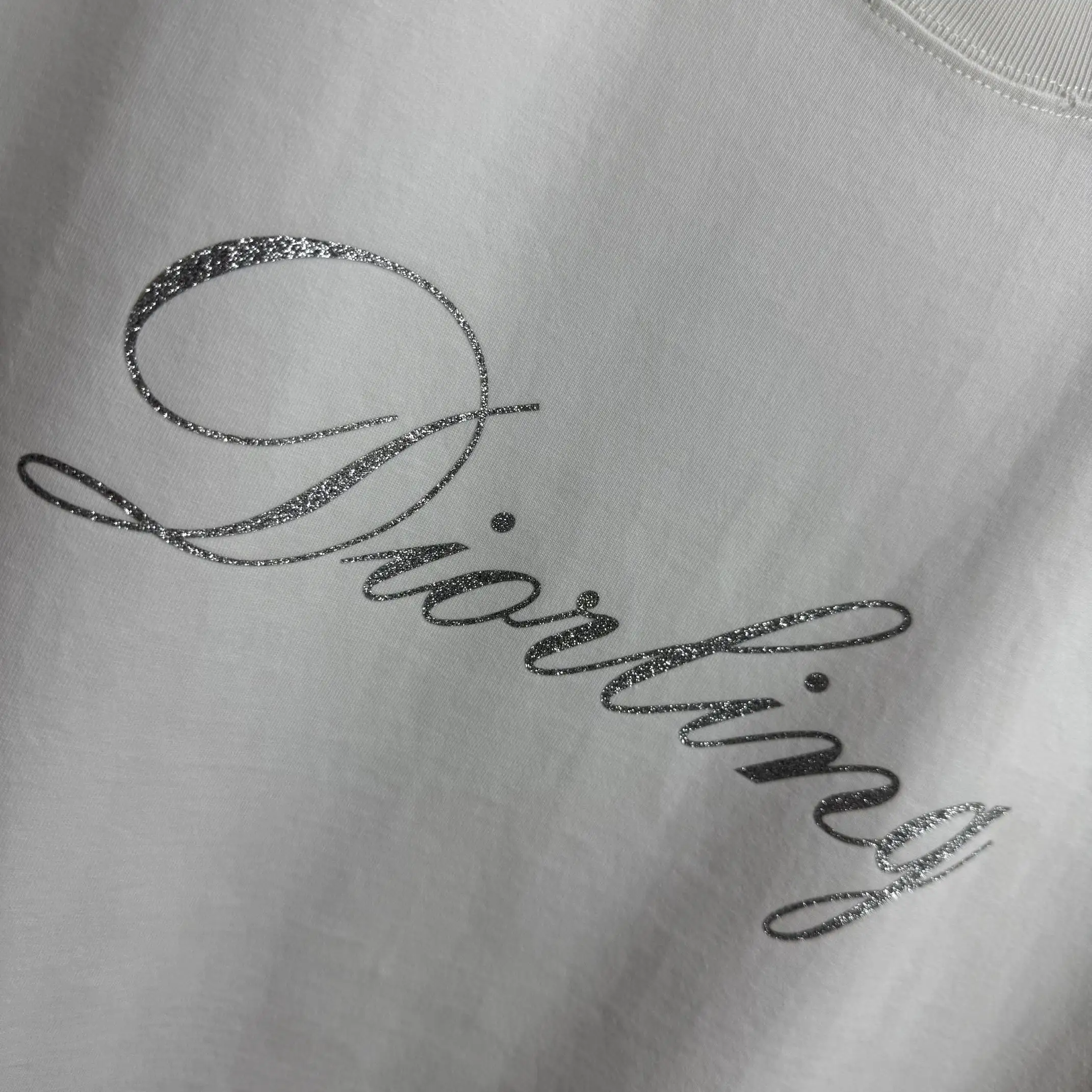 Diorling Logo Print Cotton T-Shirt D14012534 — view 5