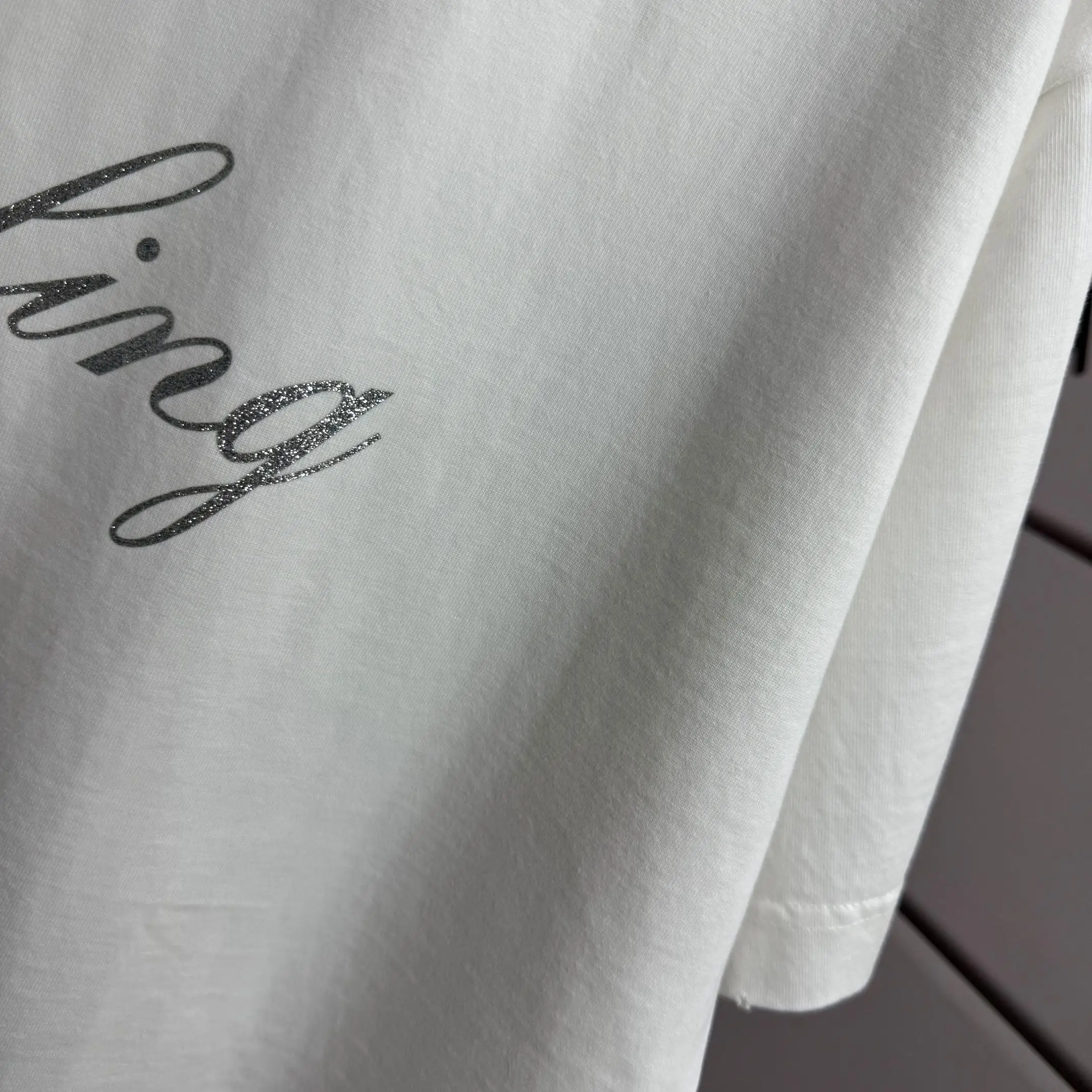 Diorling Logo Print Cotton T-Shirt D14012534 — view 6