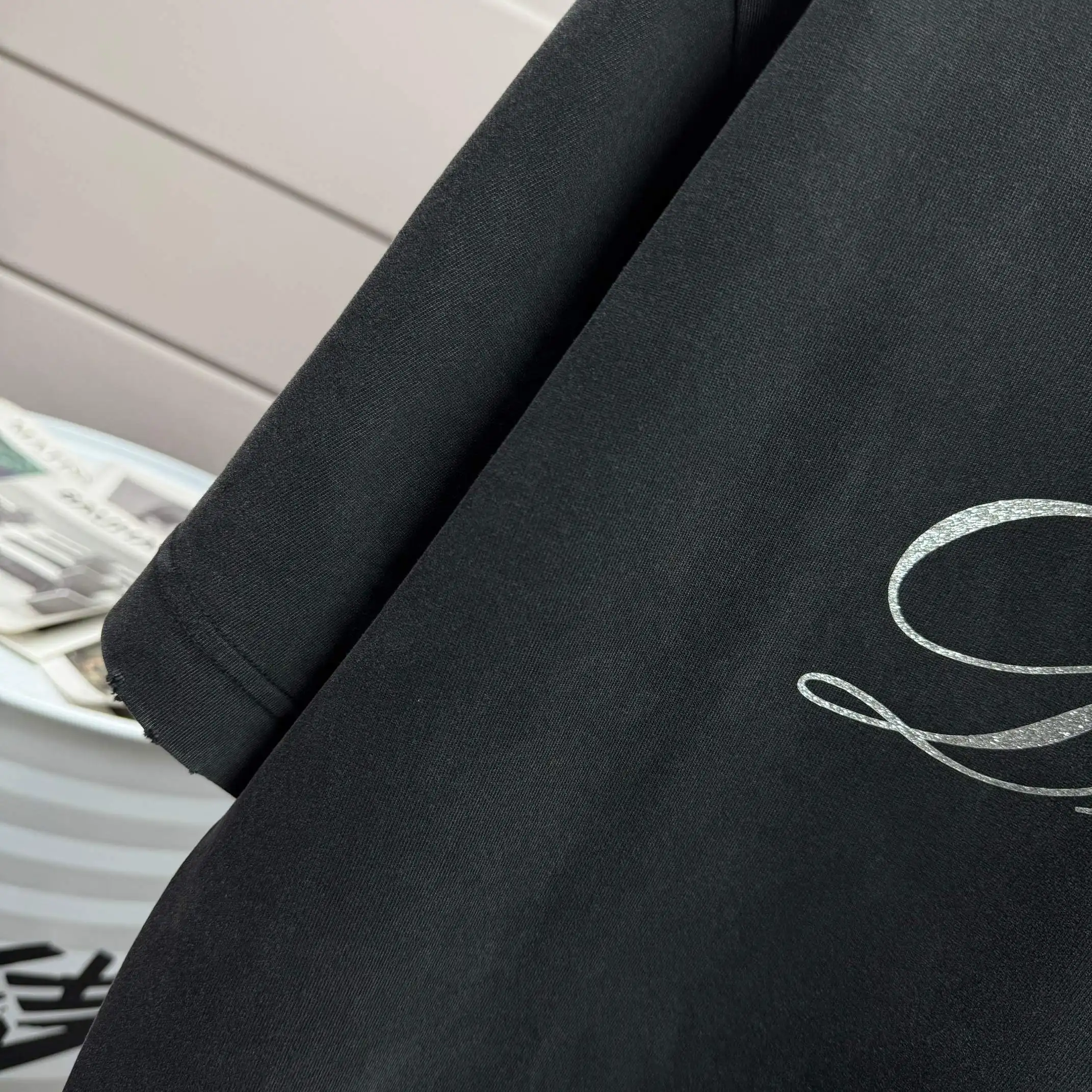 Diorling Logo Washed Cotton T-Shirt D14012535 — view 4