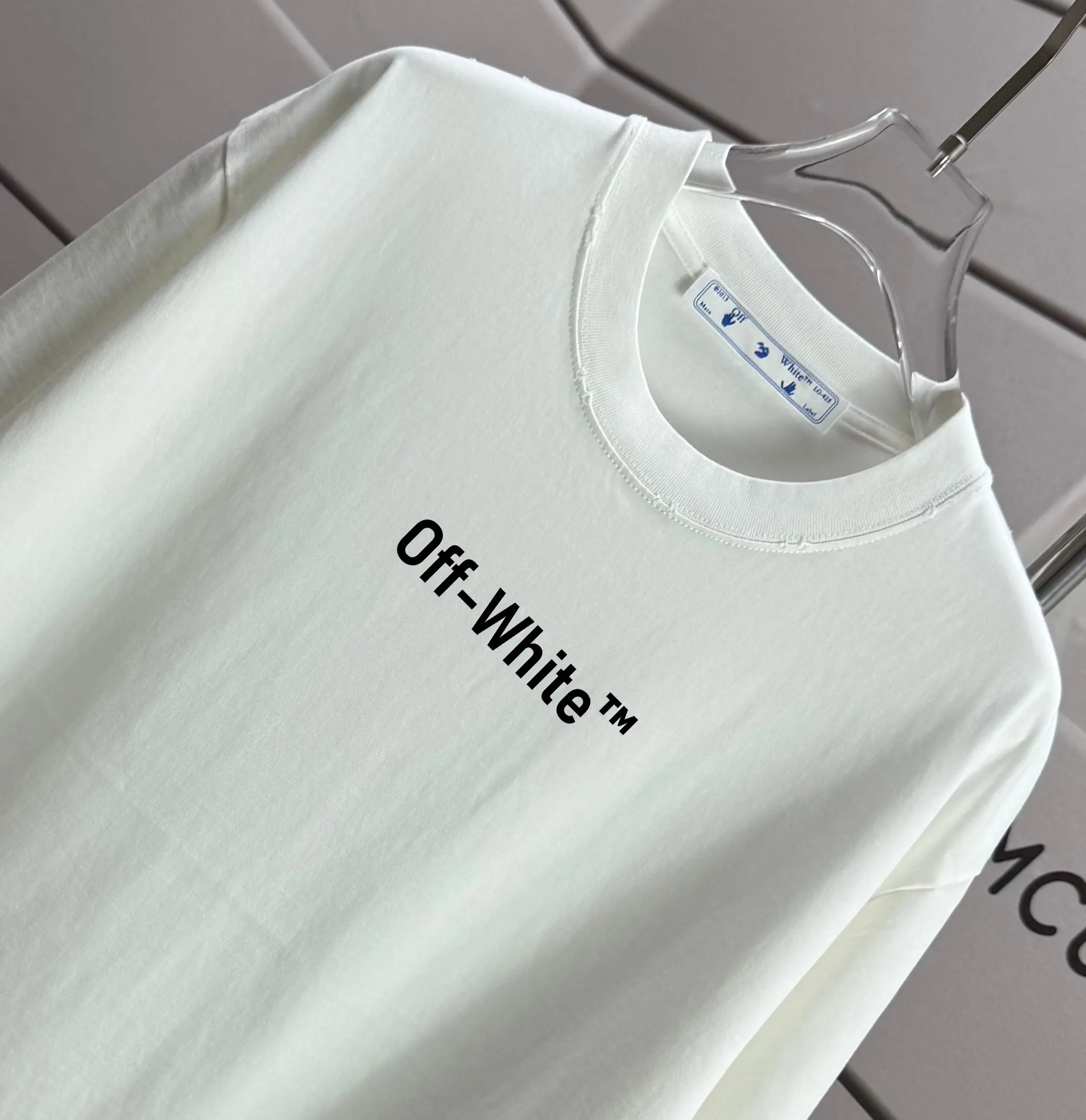 Distressed Graphic Print Cotton T-Shirt D14015632 — view 3