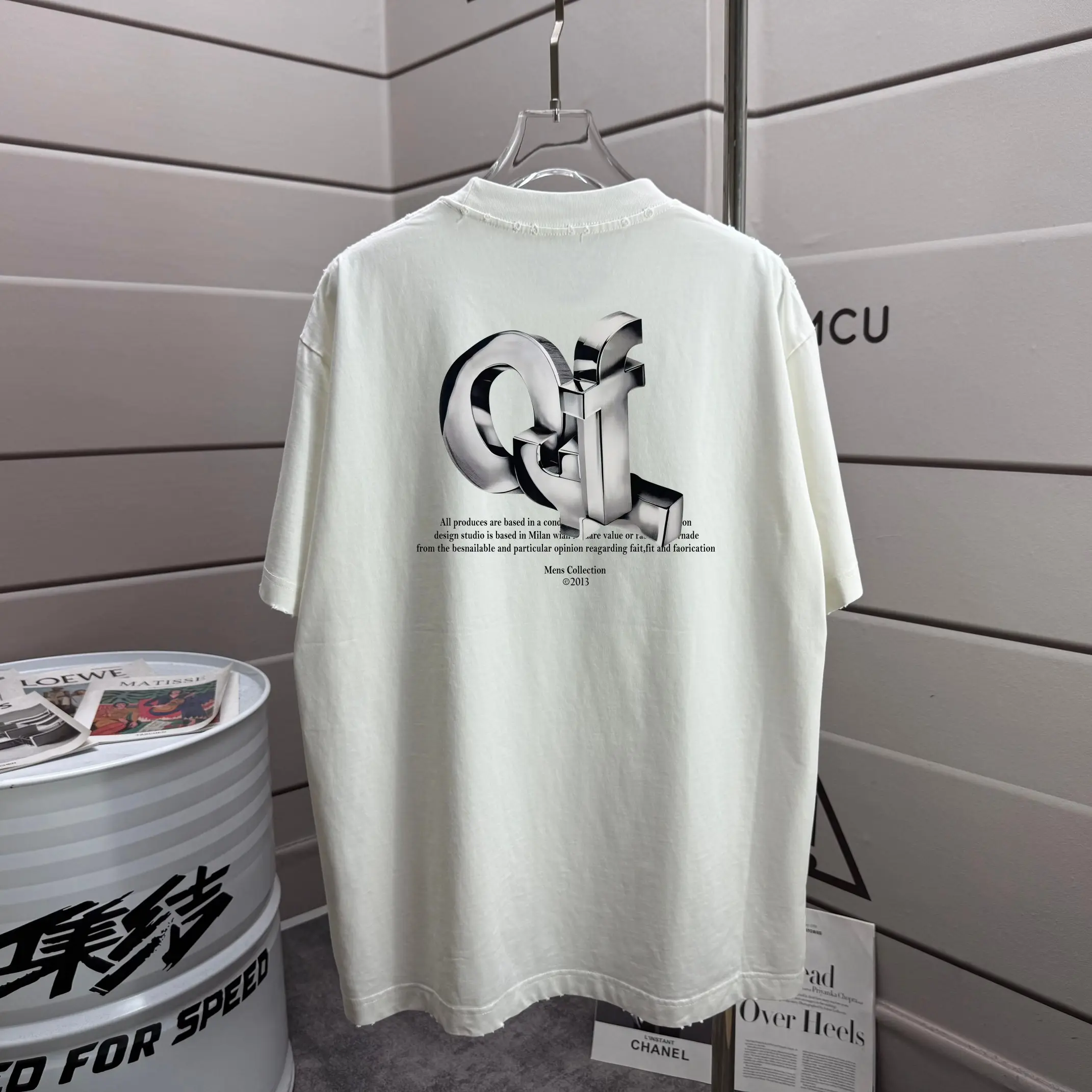 Distressed Graphic Logo T-Shirt D14015562