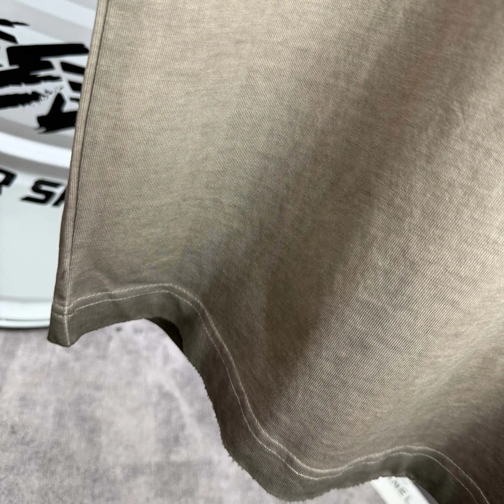 Logo Print Washed Cotton T-Shirt D14015577 — view 9