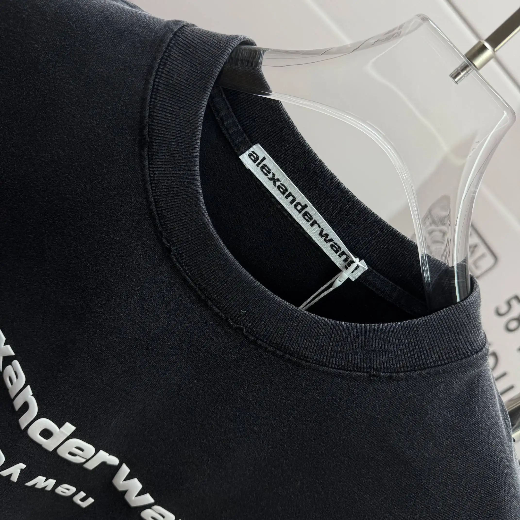 Logo Print Washed Cotton T-Shirt D14515506 — view 3