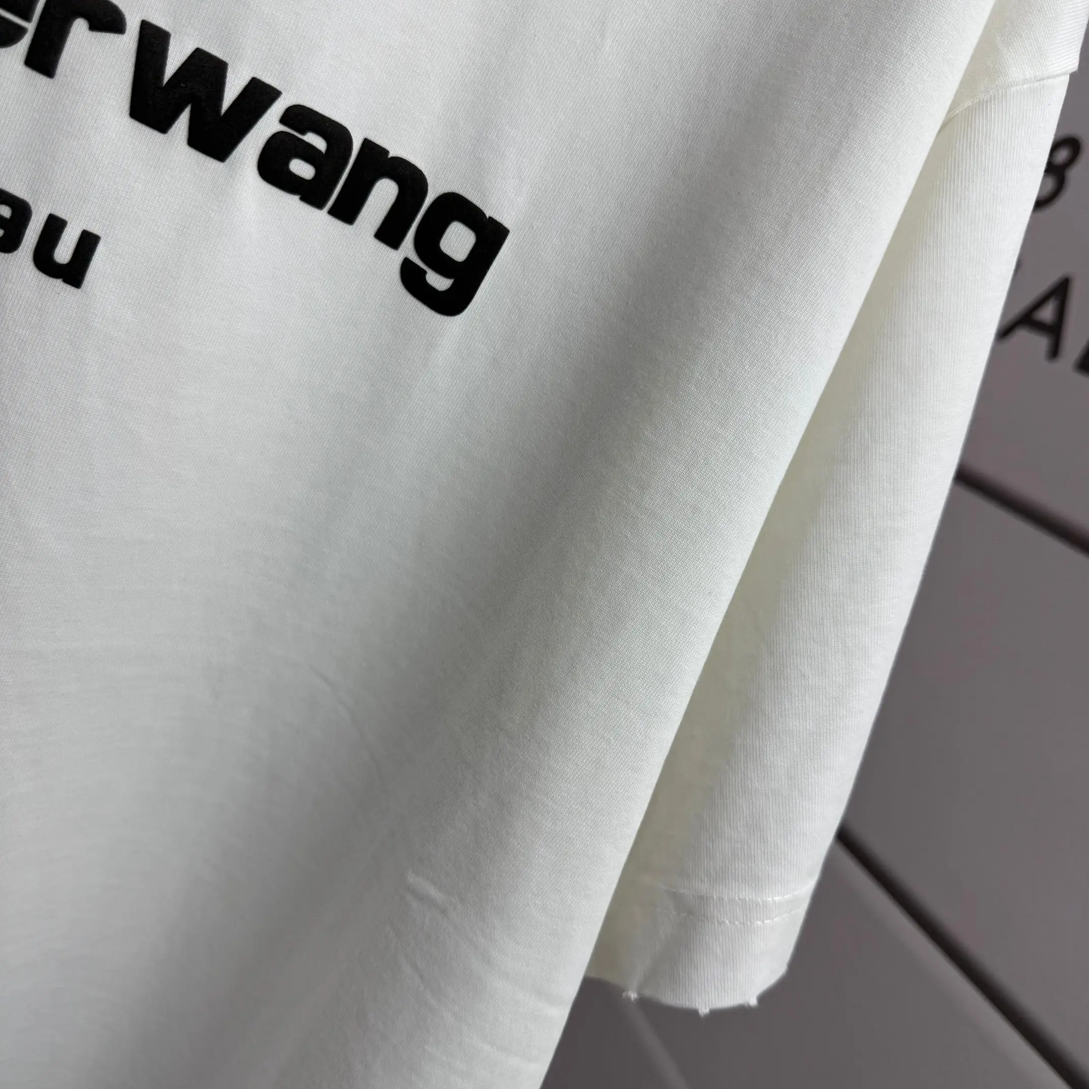 Logo Print Distressed Cotton T-Shirt D14515505 — view 6