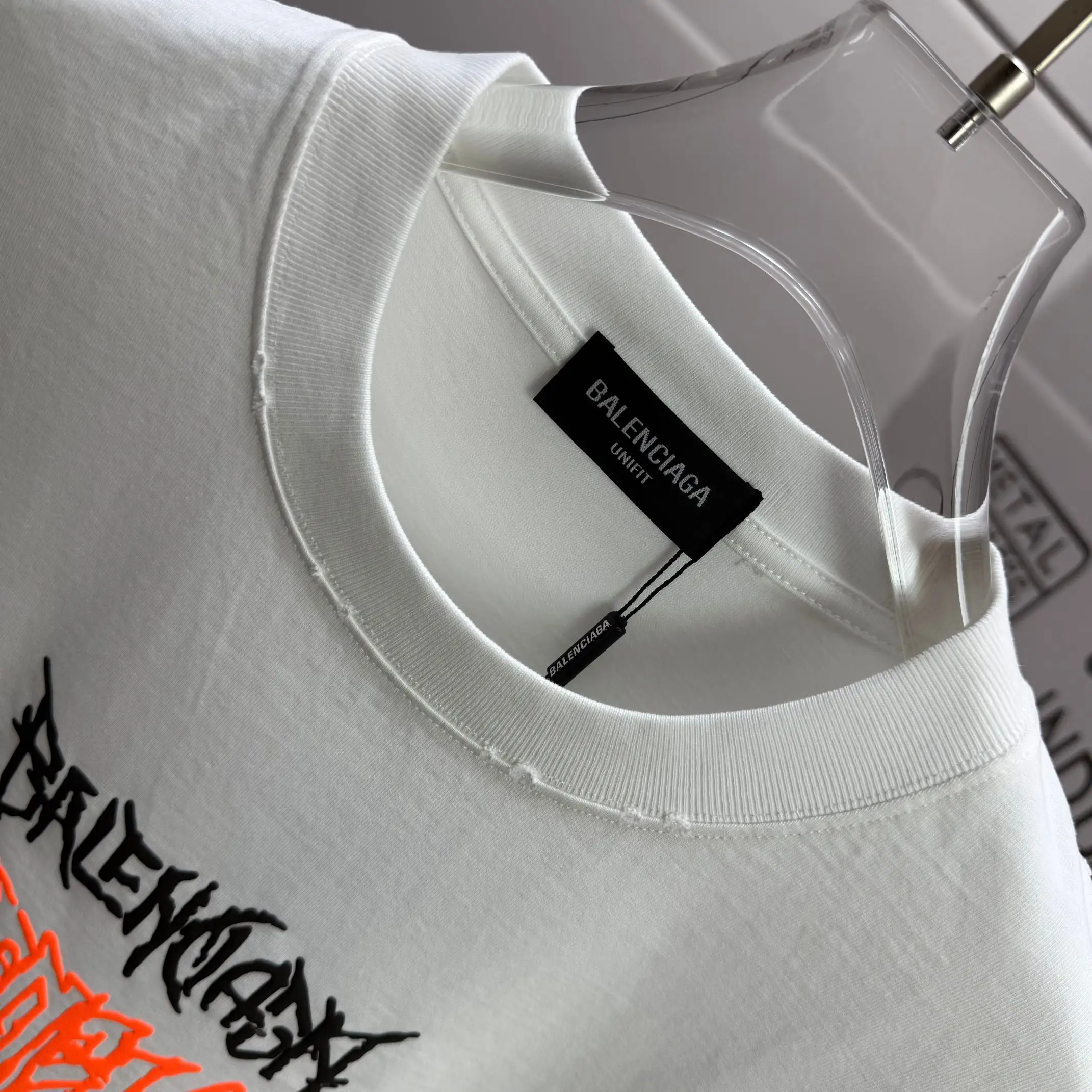 Distressed Logo Graphic Oversized T-Shirt D14512522 — view 3