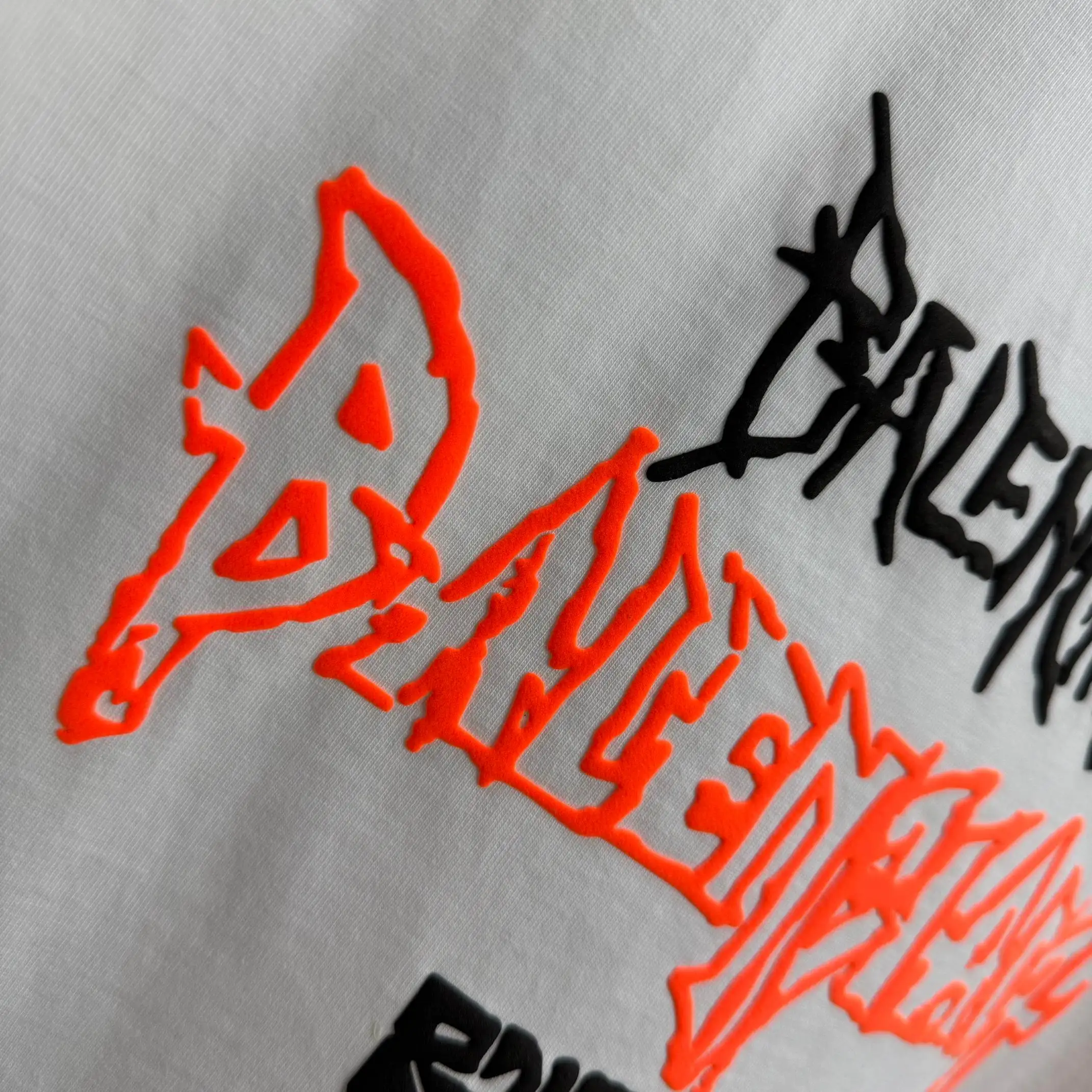 Distressed Logo Graphic Oversized T-Shirt D14512522 — view 7