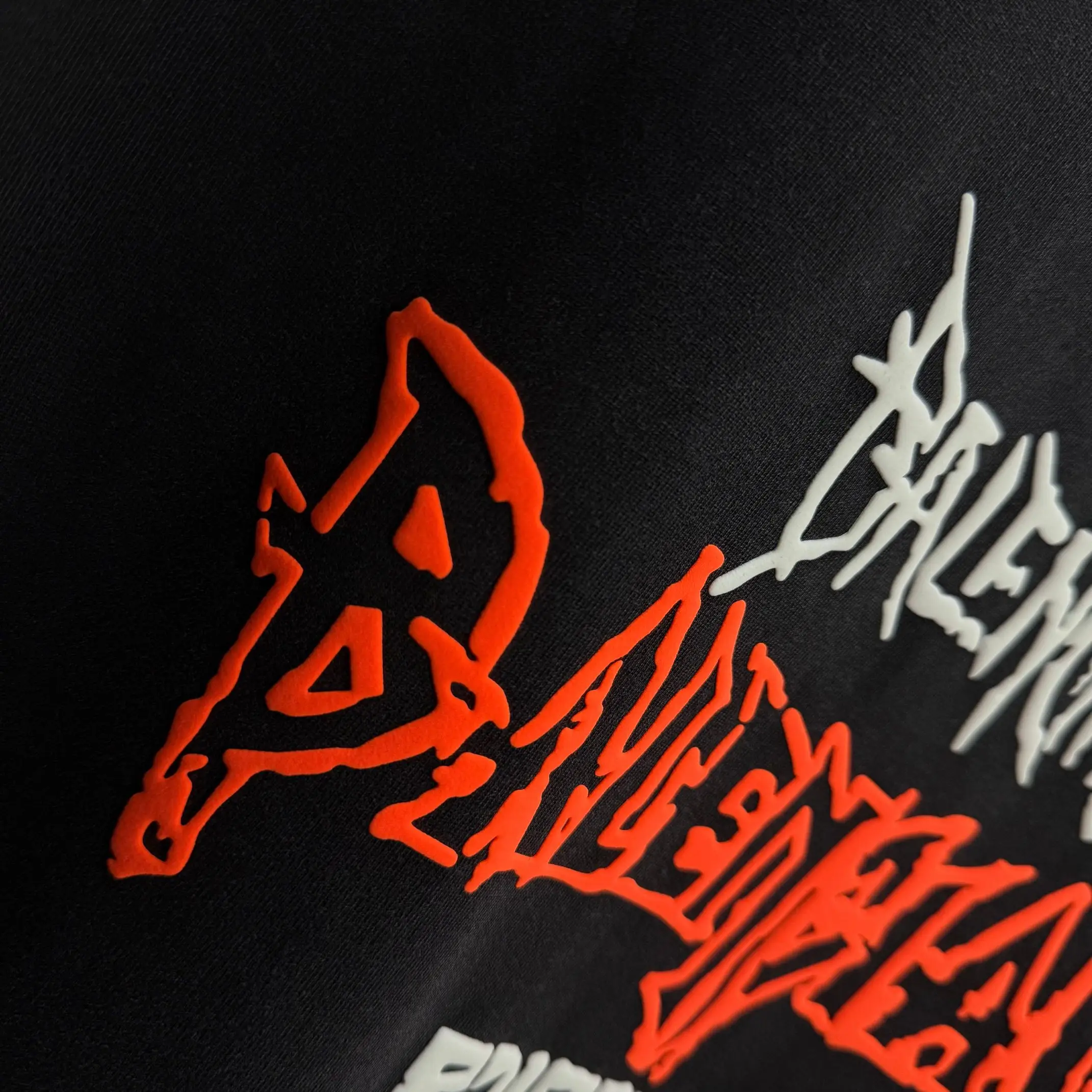Logo-Print Distressed Cotton-Jersey T-Shirt D14512523 — view 7