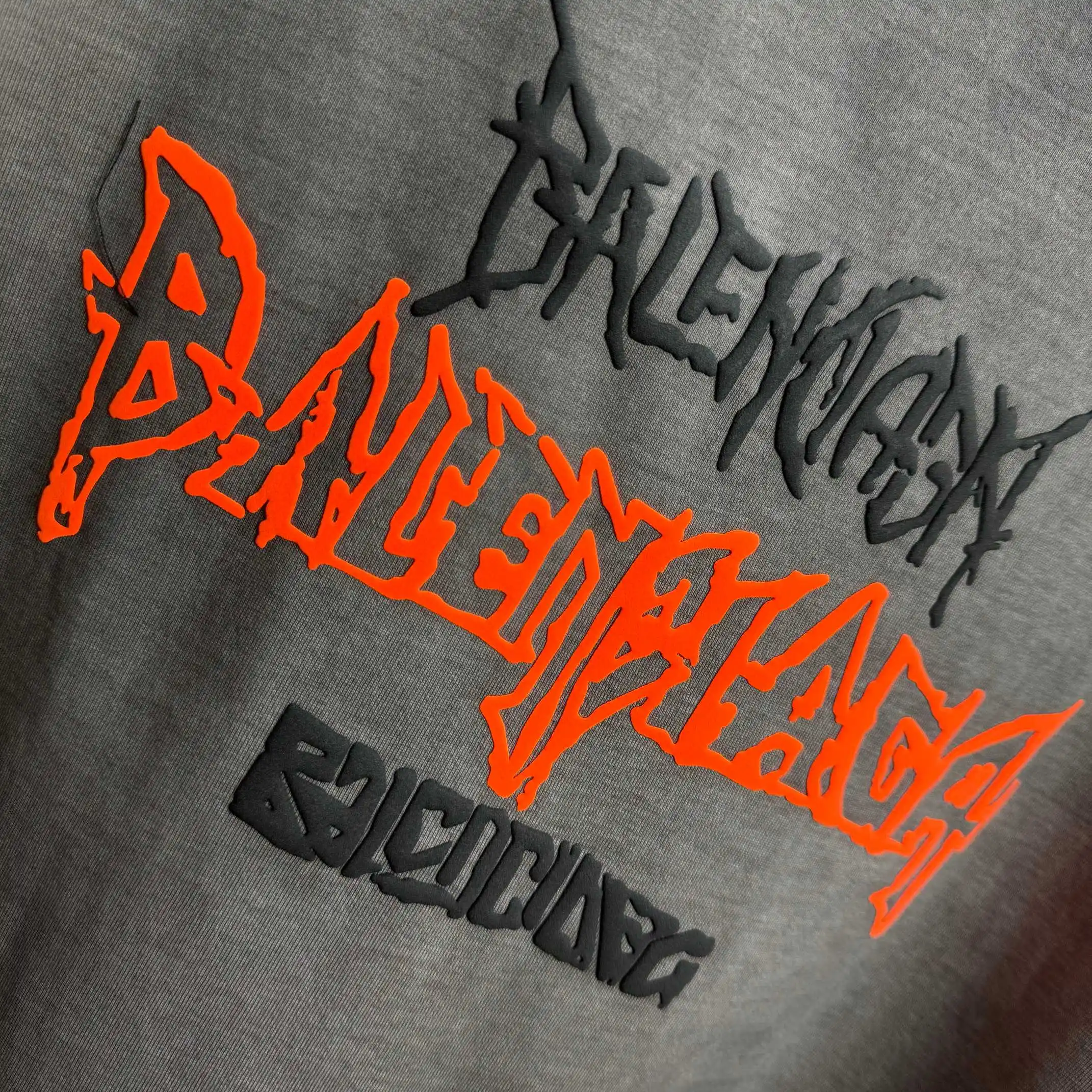 Logo-Embroidered Distressed Cotton T-Shirt D14512525 — view 5