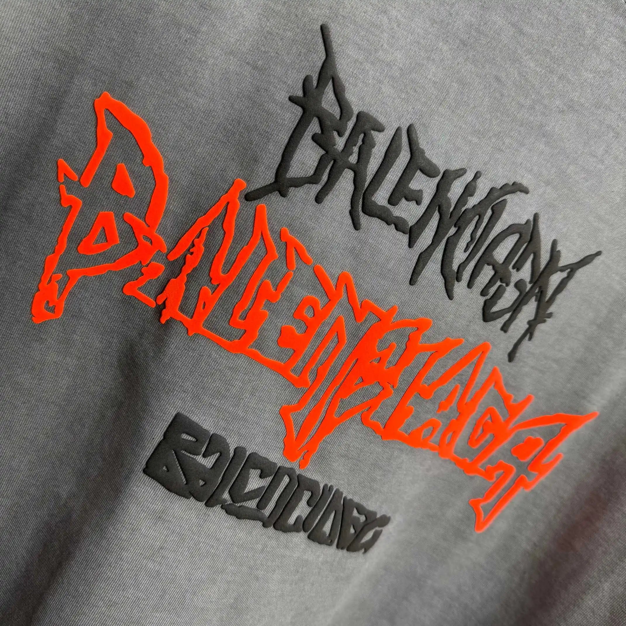 Logo-Embroidered Distressed Cotton T-Shirt D14512524 — view 5