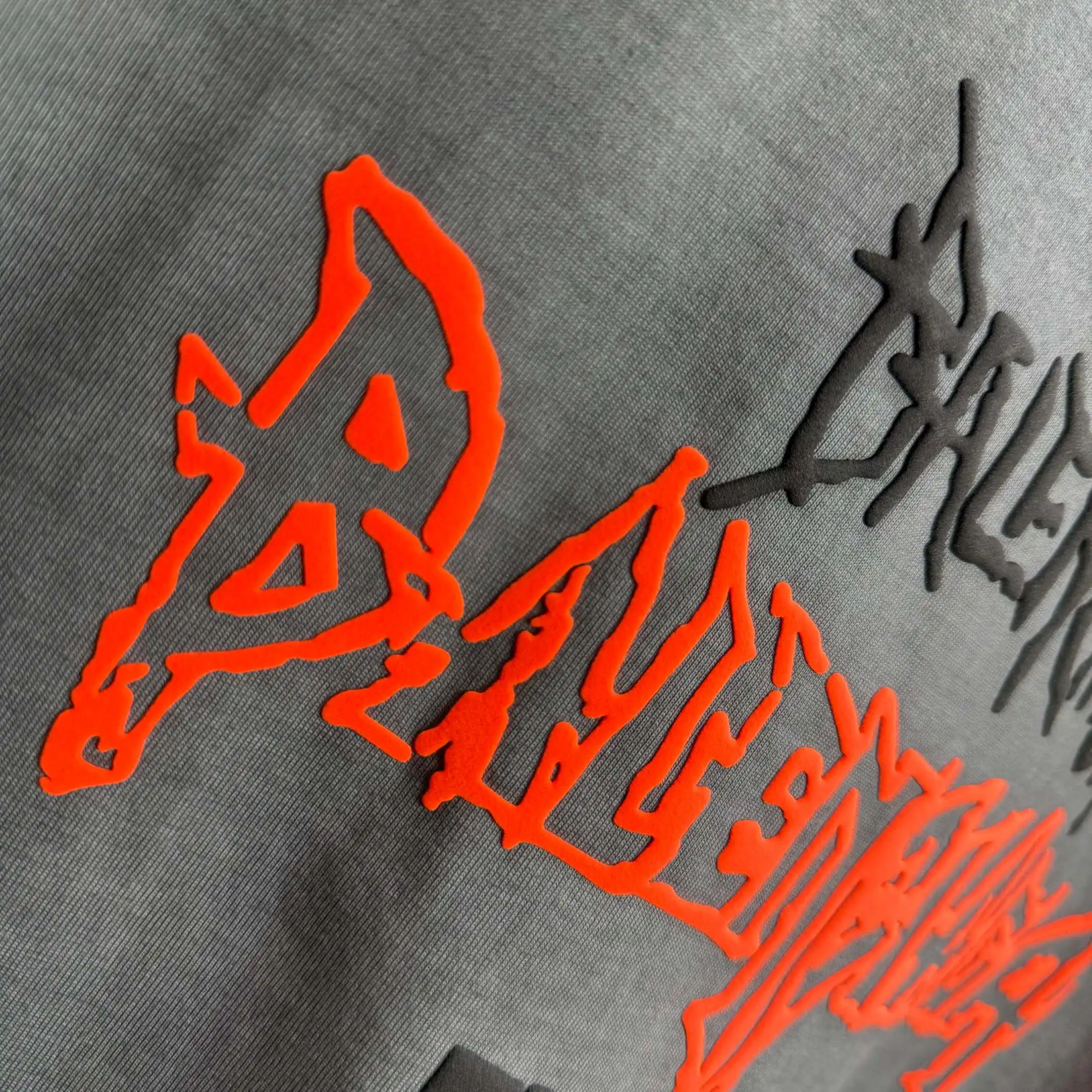 Logo-Embroidered Distressed Cotton T-Shirt D14512524 — view 7