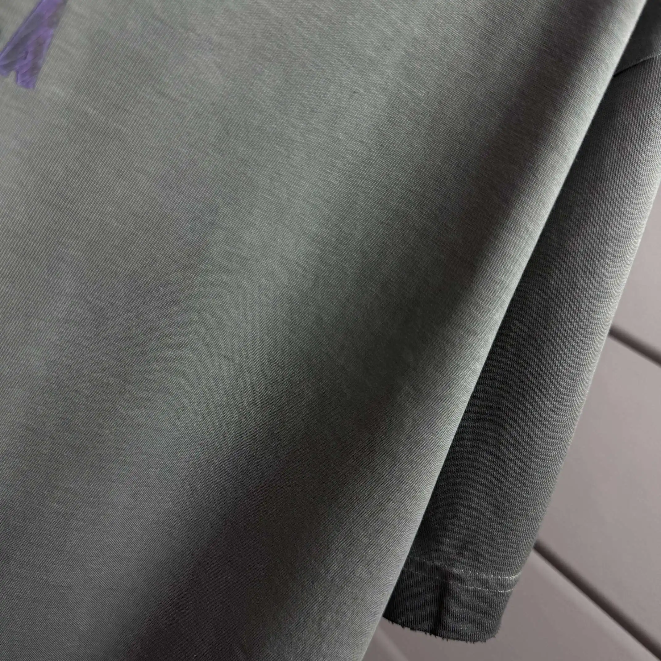Logo-Appliqué Distressed Cotton T-Shirt D15015544 — view 6