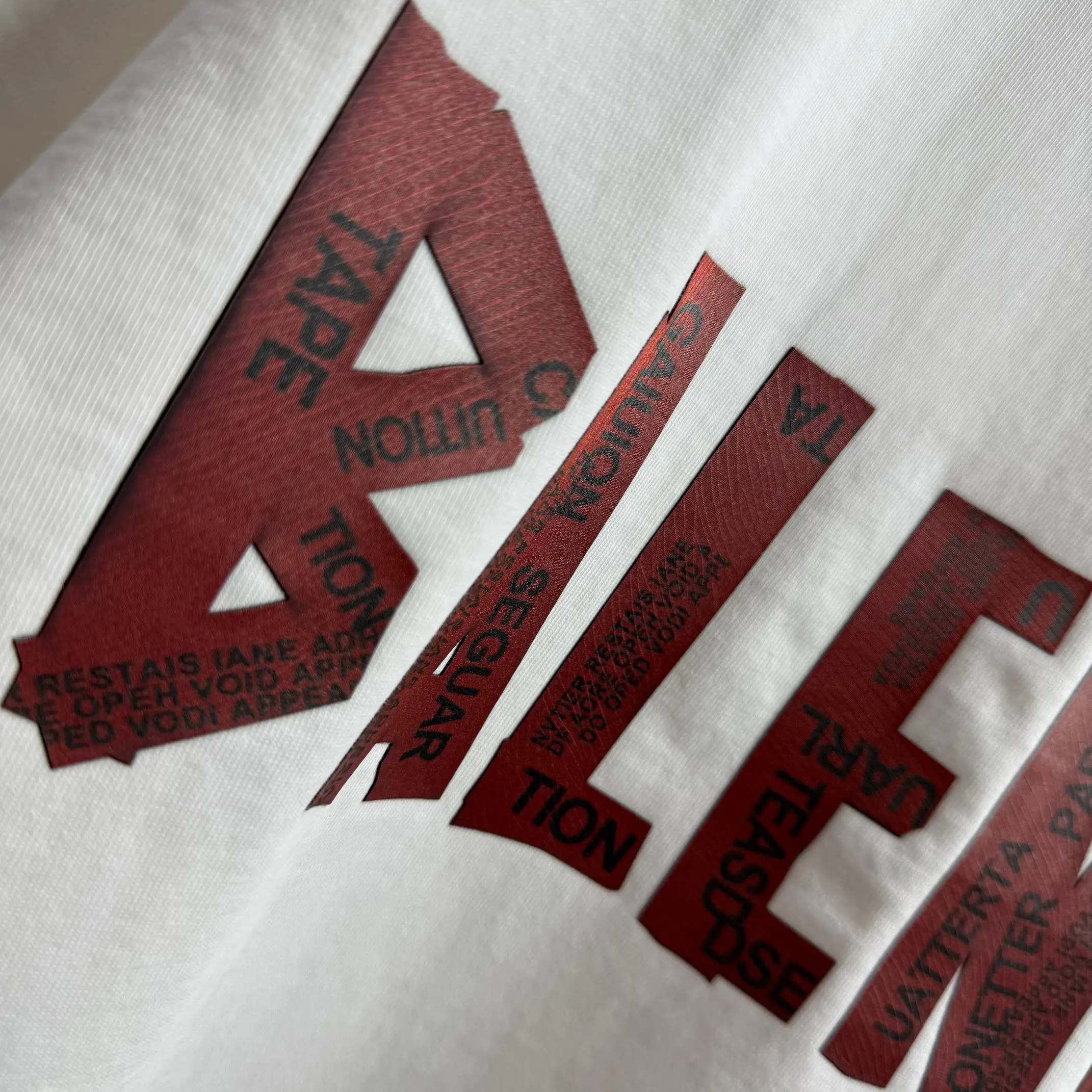 Logo-Print Distressed Cotton-Jersey T-Shirt D15015542 — view 7
