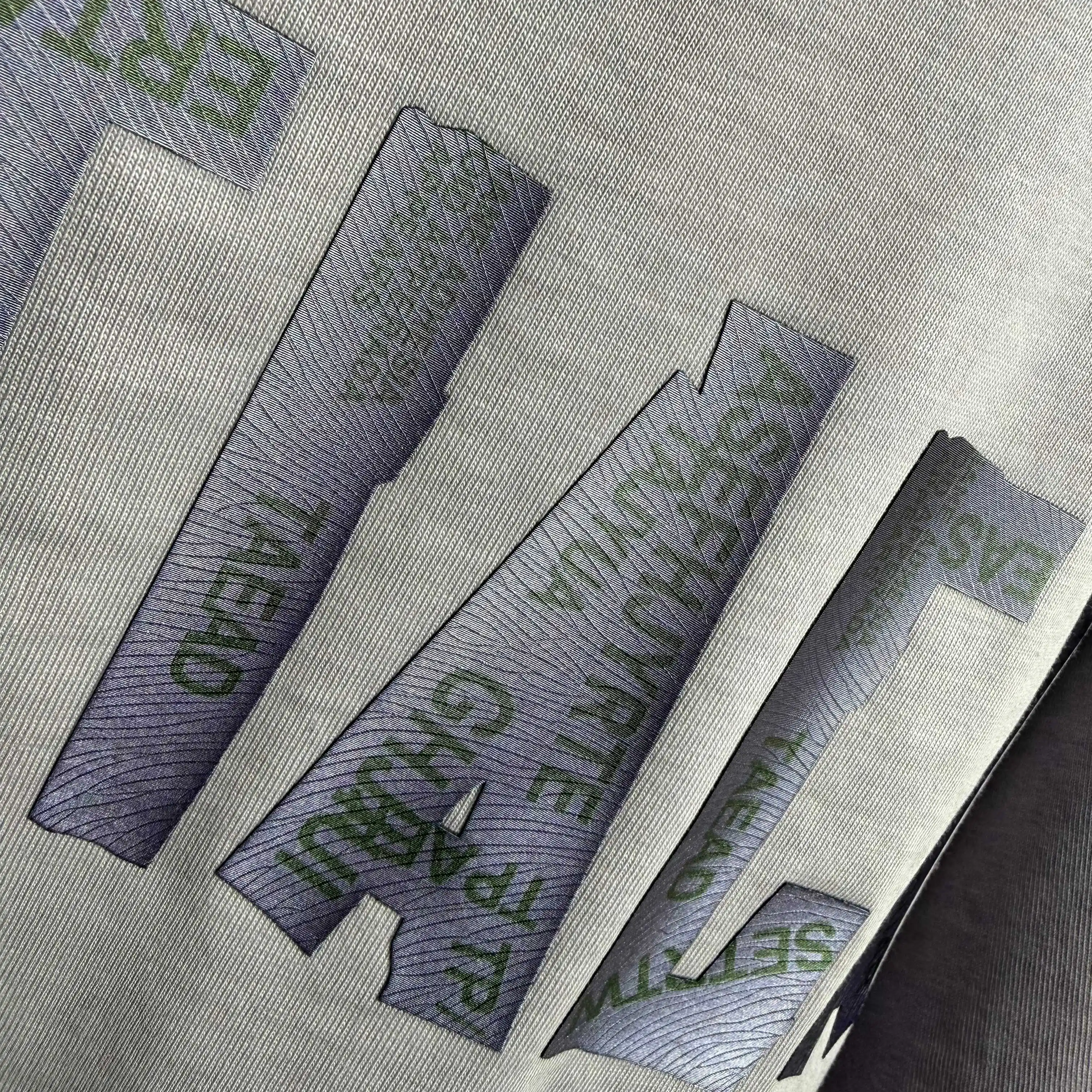 Logo-Appliqué Distressed Cotton T-Shirt D15015545 — view 9
